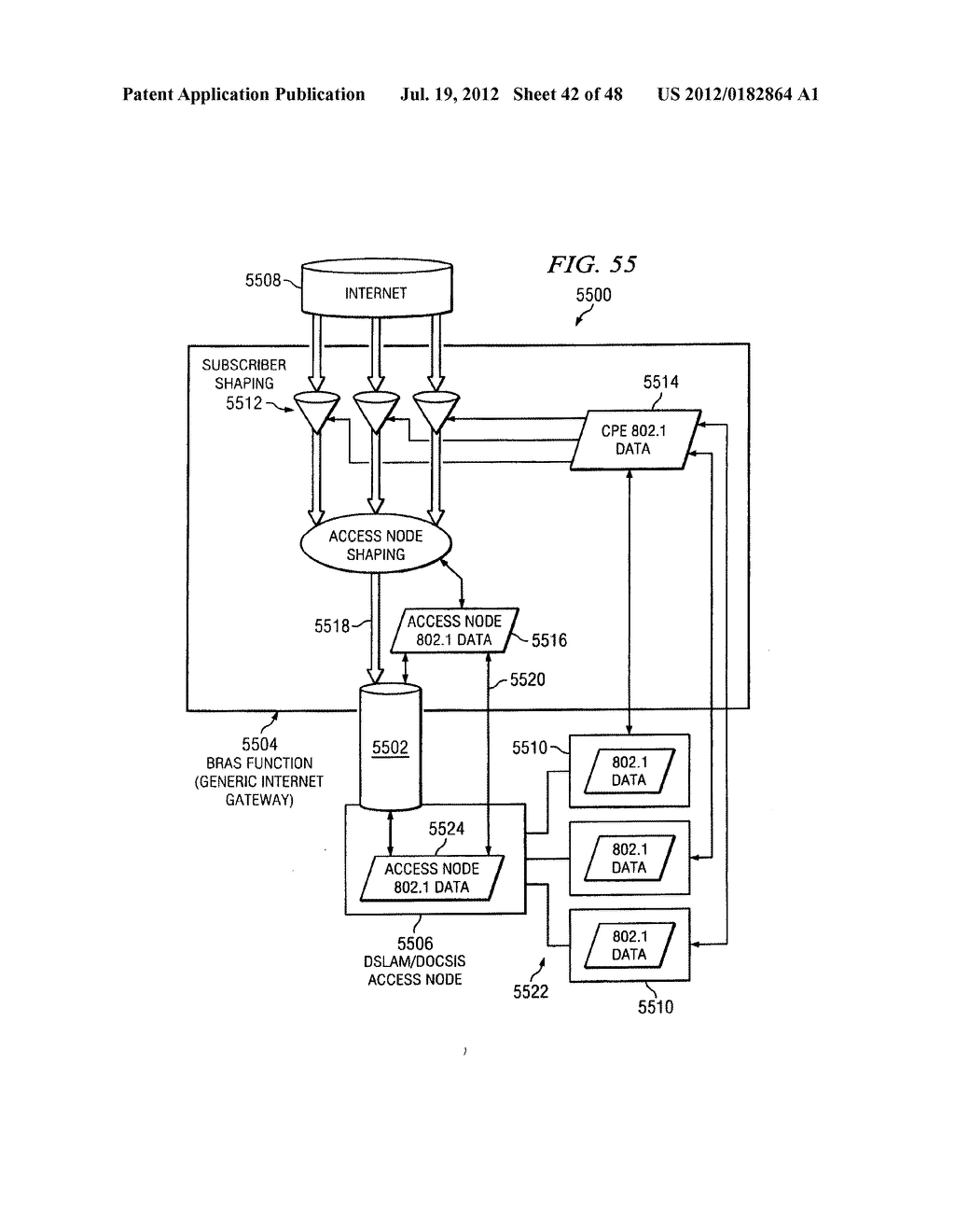 SYSTEM AND METHOD FOR LOAD BALANCING NETWORK RESOURCES USING A CONNECTION     ADMISSION CONTROL ENGINE - diagram, schematic, and image 43