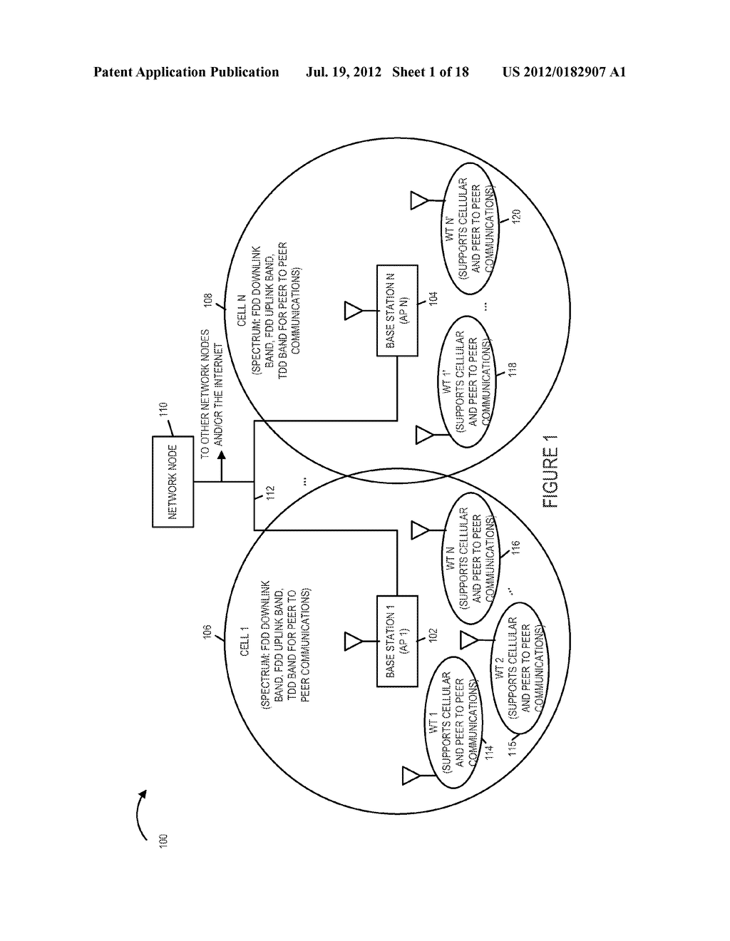 METHODS AND APPARATUS FOR CONTROLLING PEER TO PEER COMMUNICATIONS - diagram, schematic, and image 02