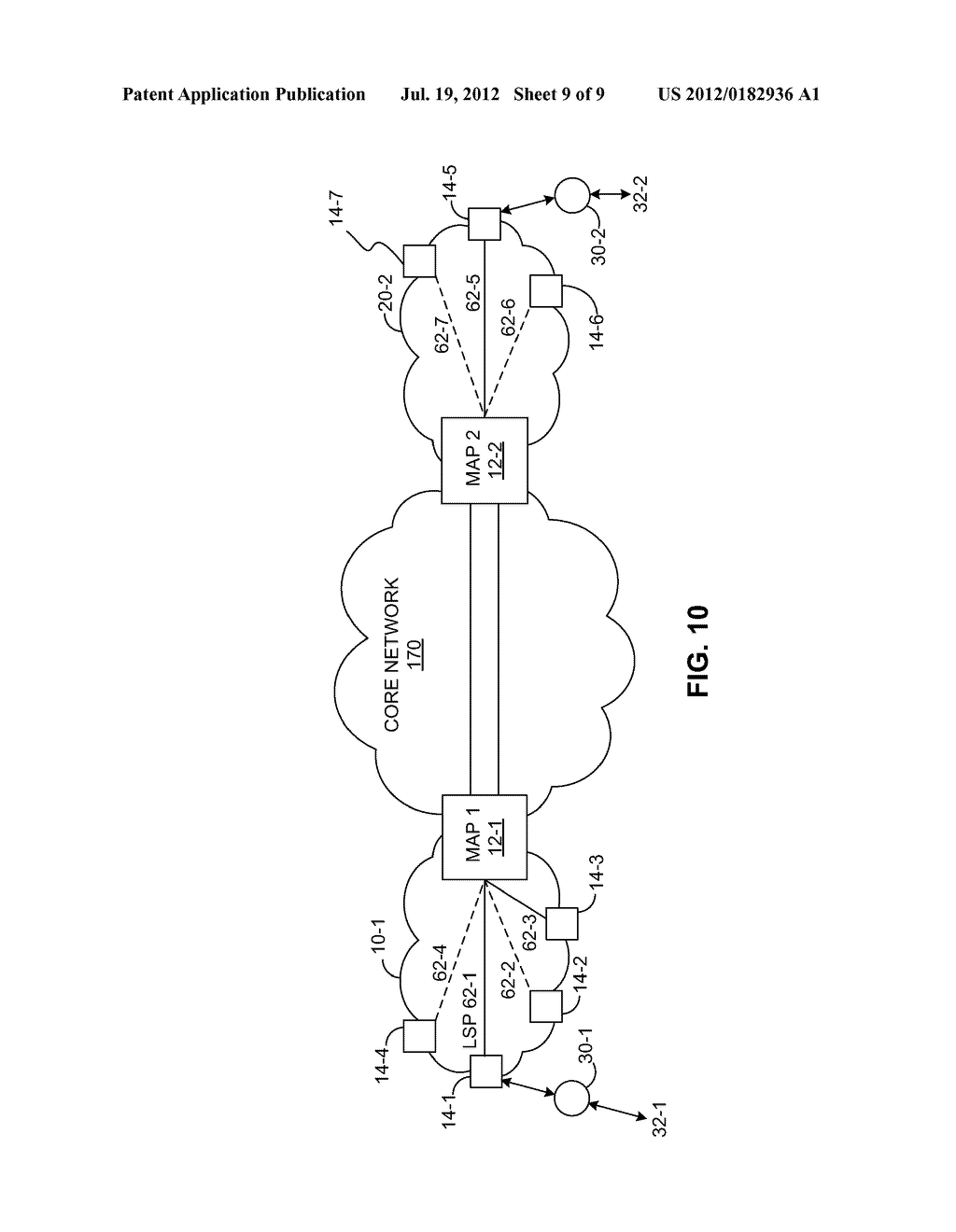 METHOD AND APPARATUS FOR MANAGING THE MOBILITY OF MOBILE NETWORKS - diagram, schematic, and image 10