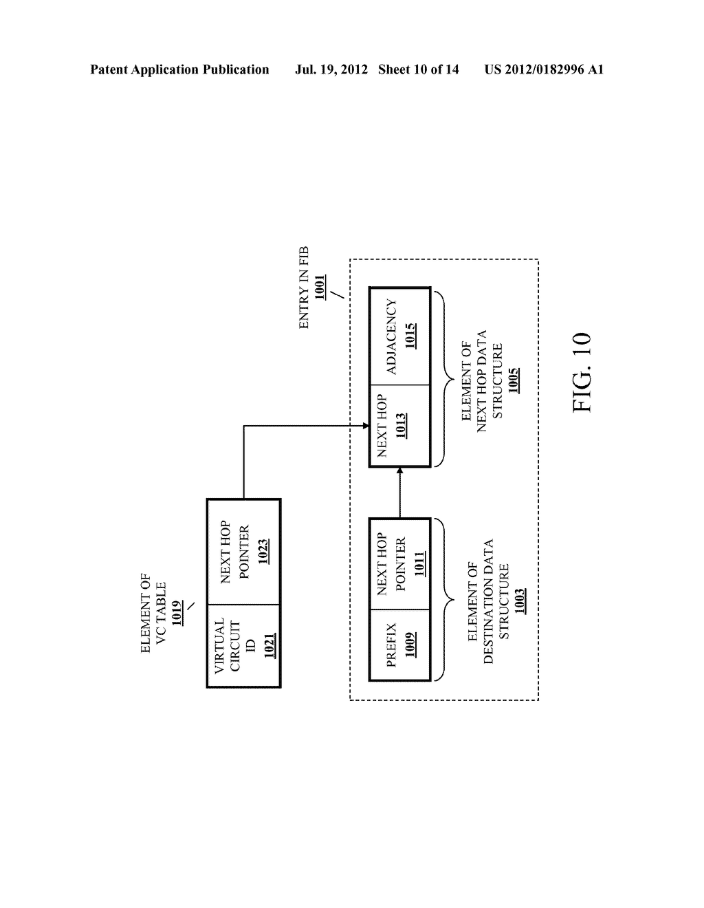 METHOD AND APPARATUS FOR VIRTUAL CIRCUIT ROUTES - diagram, schematic, and image 11