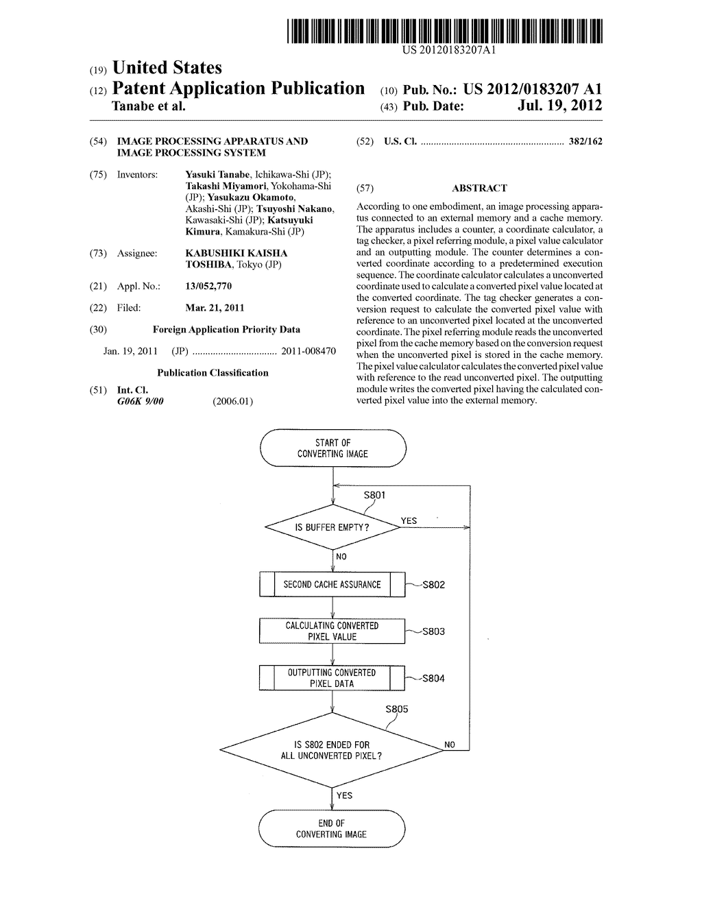 IMAGE PROCESSING APPARATUS AND IMAGE PROCESSING SYSTEM - diagram, schematic, and image 01