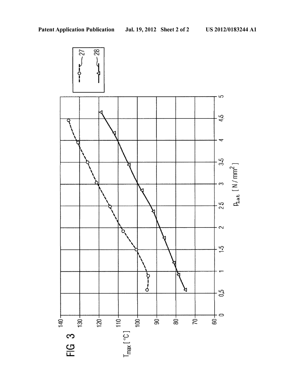 Hydrodynamic radial plain bearing with a very high load-bearing capacity     of large turbine sets - diagram, schematic, and image 03