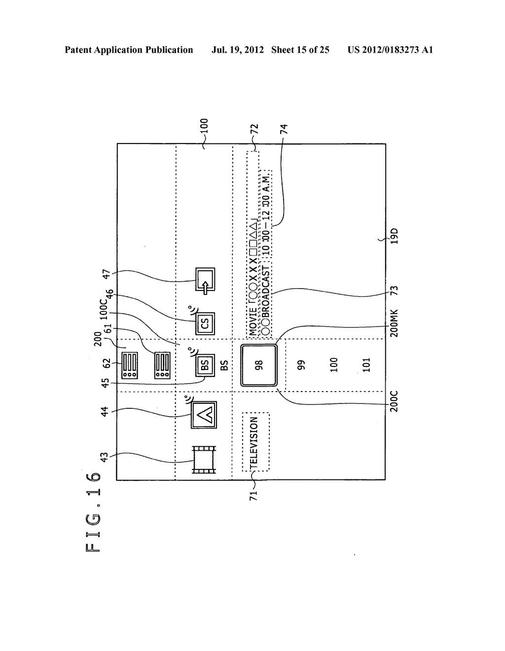 ELECTRONIC APPARATUS, DISPLAY CONTROLLING METHOD FOR ELECTRONIC APPARATUS     AND GRAPHICAL USER INTERFACE - diagram, schematic, and image 16