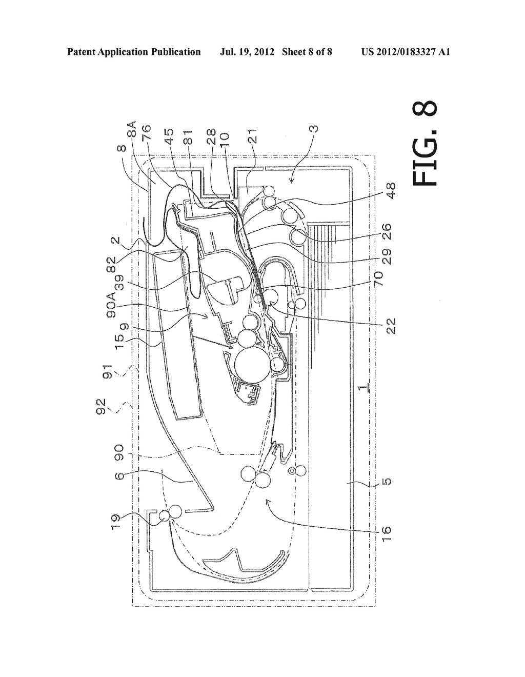 Packaging Arrangement for Image Formation Apparatus Accommodating Process     Cartridge - diagram, schematic, and image 09
