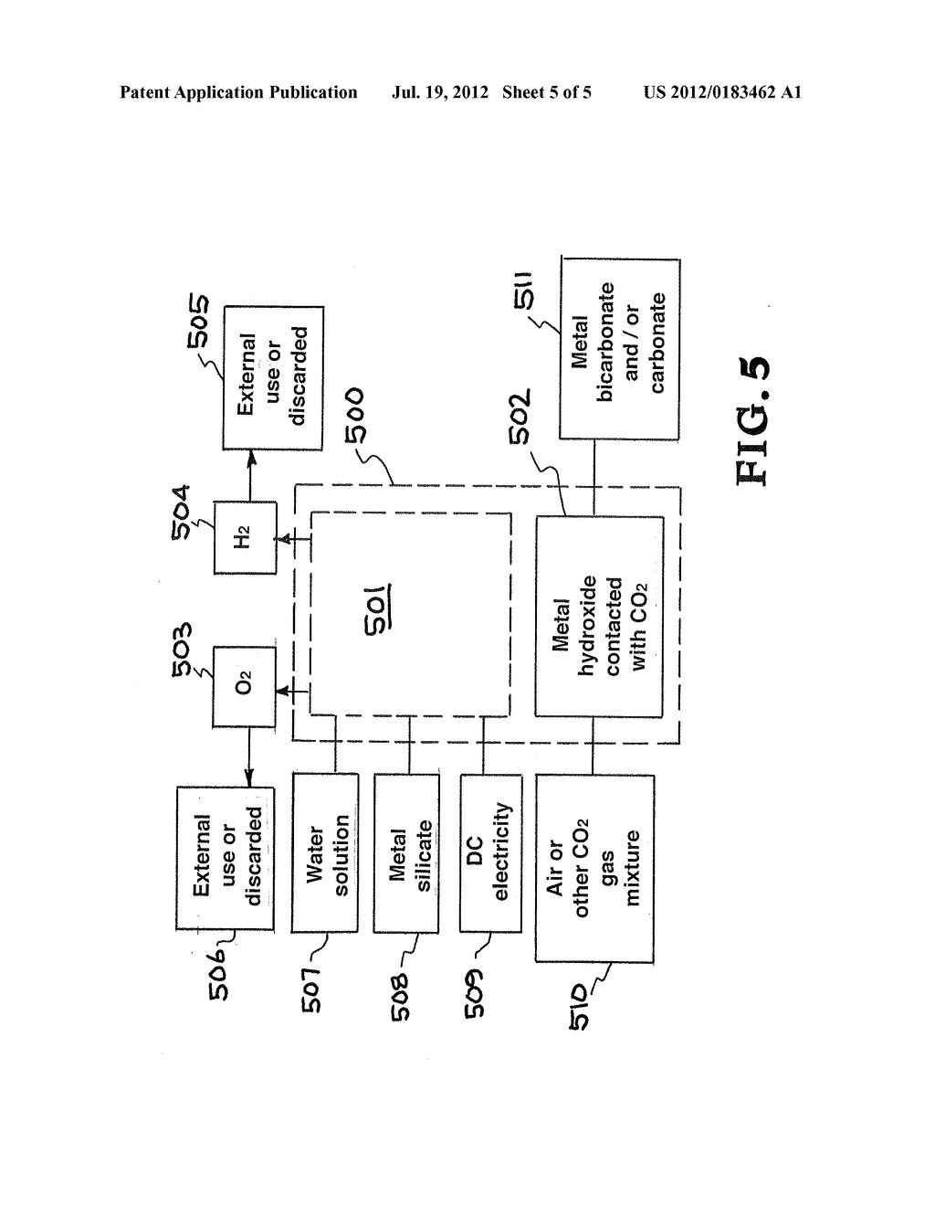 Electrochemical Production of Metal Hydroxide Using Metal Silicates - diagram, schematic, and image 06