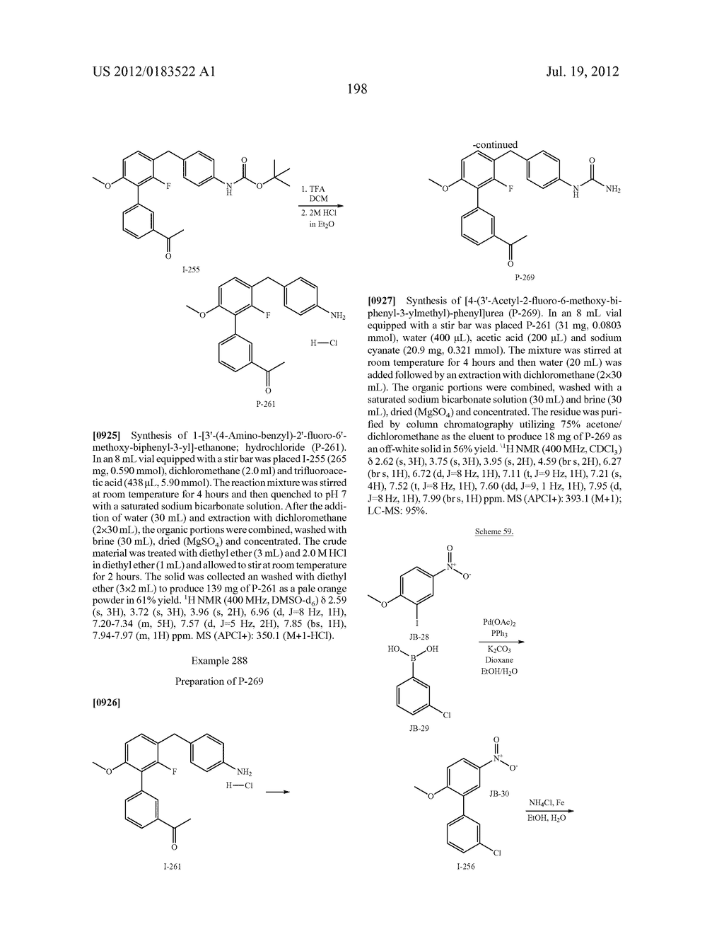 BIARYL PDE4 INHIBITORS FOR TREATING INFLAMMATORY, CARDIOVASCULAR AND CNS     DISORDERS - diagram, schematic, and image 199