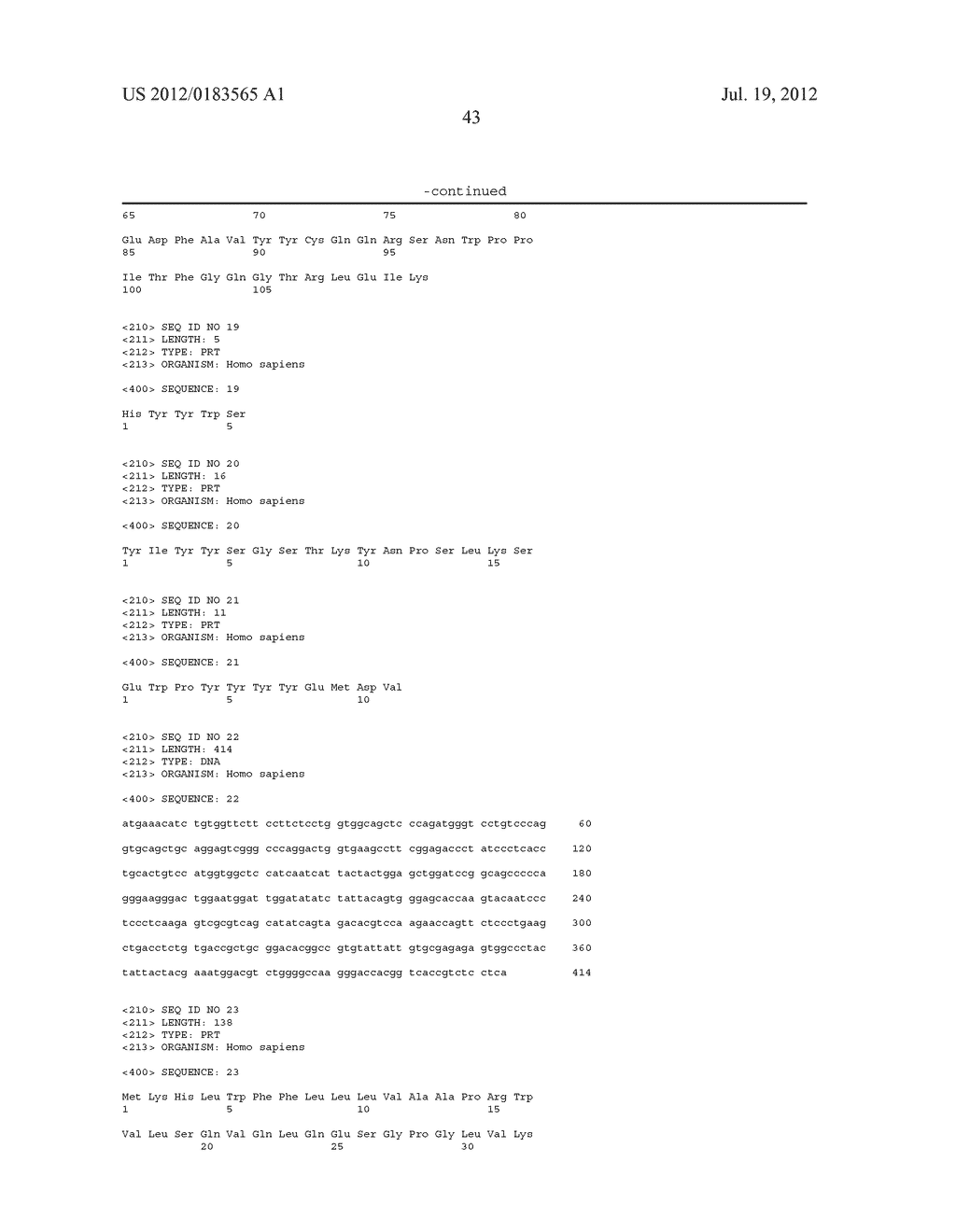 FULLY HUMAN ANTIBODIES TO BTLA - diagram, schematic, and image 69