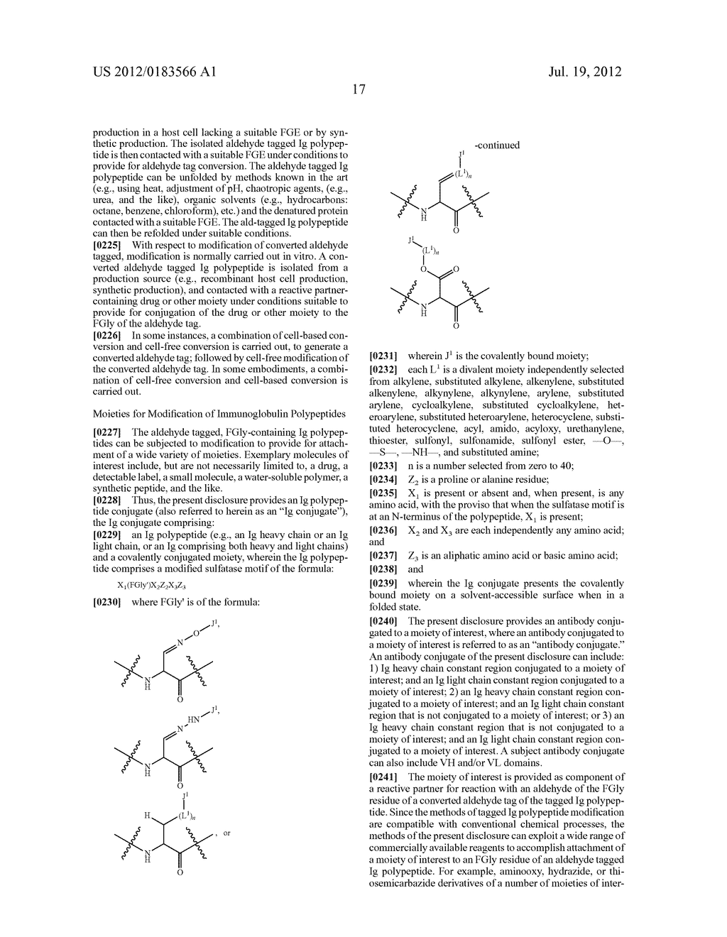 Aldehyde-Tagged Immunoglobulin Polypeptides and Methods of Use Thereof - diagram, schematic, and image 54