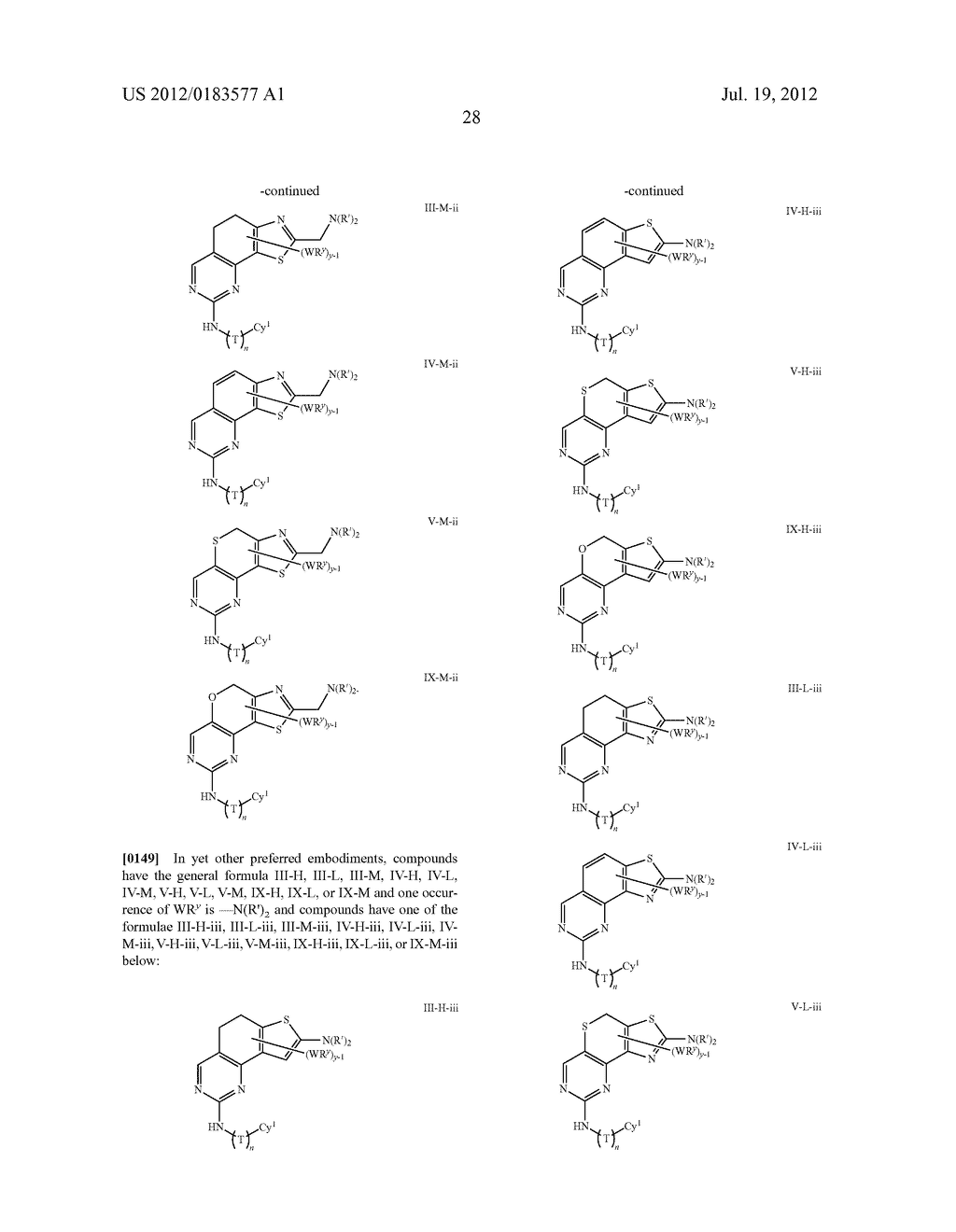 COMPOSITIONS USEFUL AS INHIBITORS OF PROTEIN KINASES - diagram, schematic, and image 29