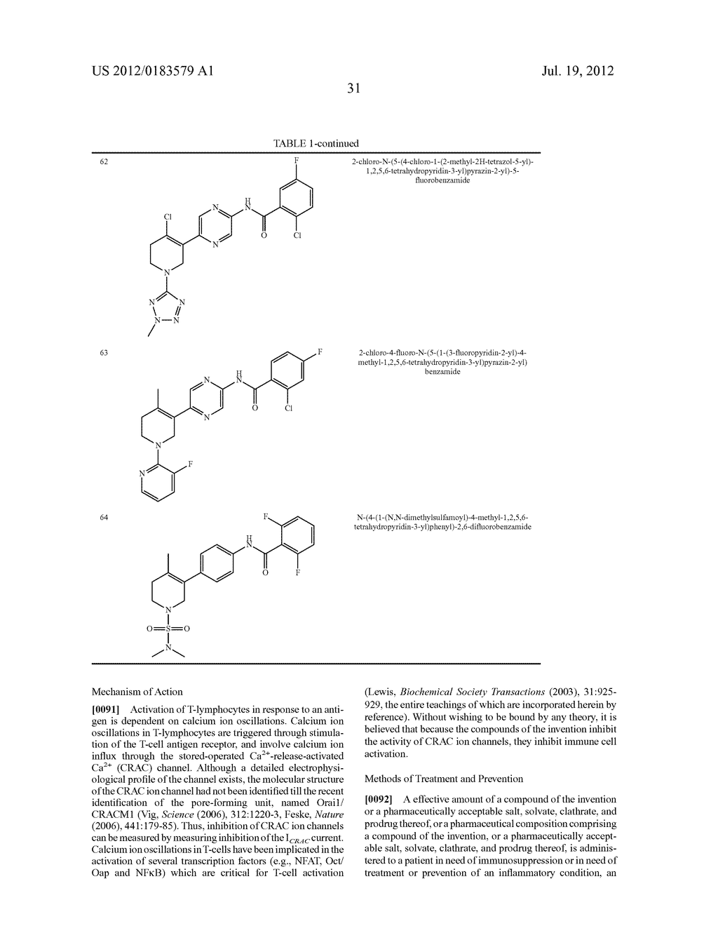 COMPOUNDS FOR INFLAMMATION AND IMMUNE-RELATED USES - diagram, schematic, and image 32