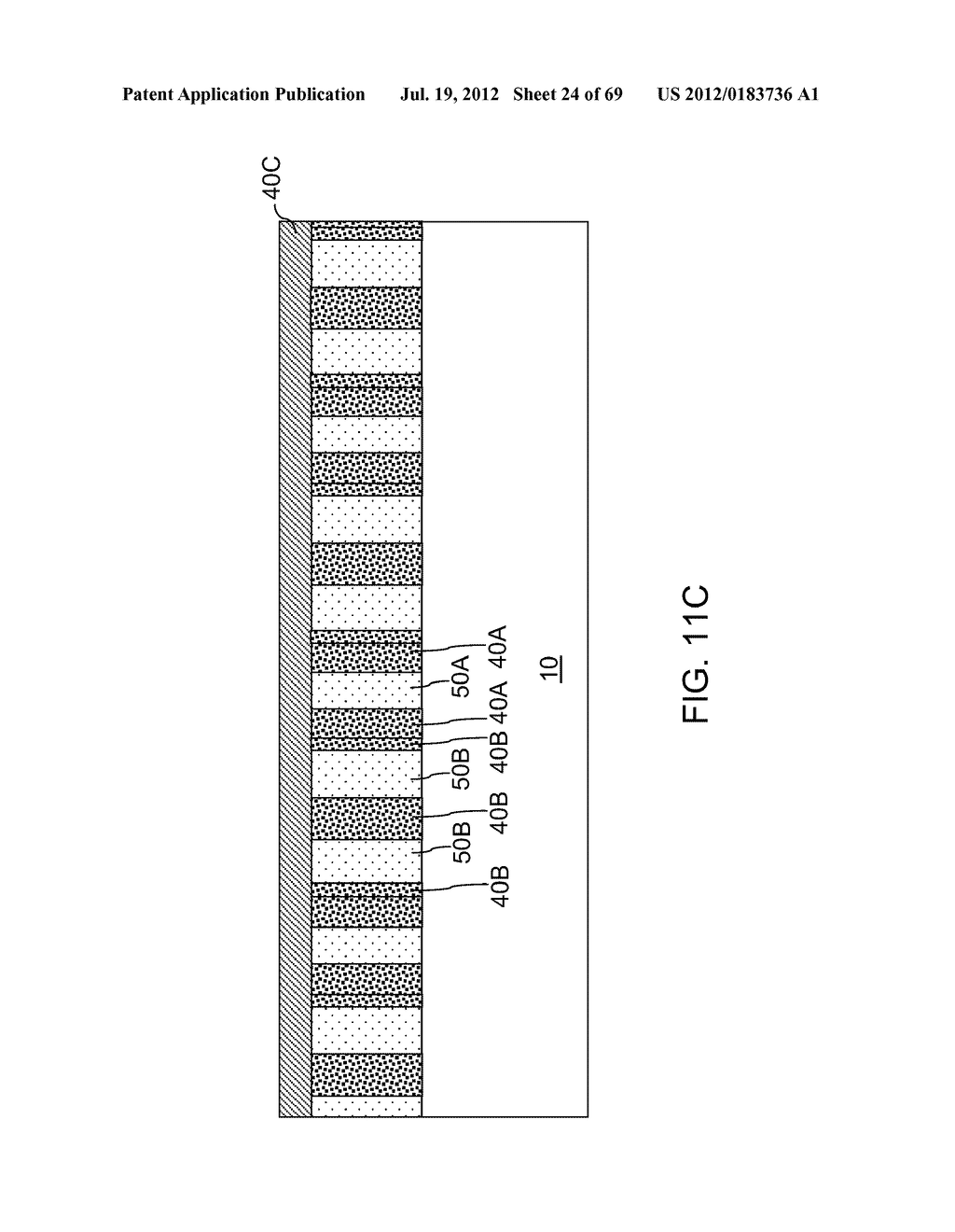 PATTERN FORMATION EMPLOYING SELF-ASSEMBLED MATERIAL - diagram, schematic, and image 25