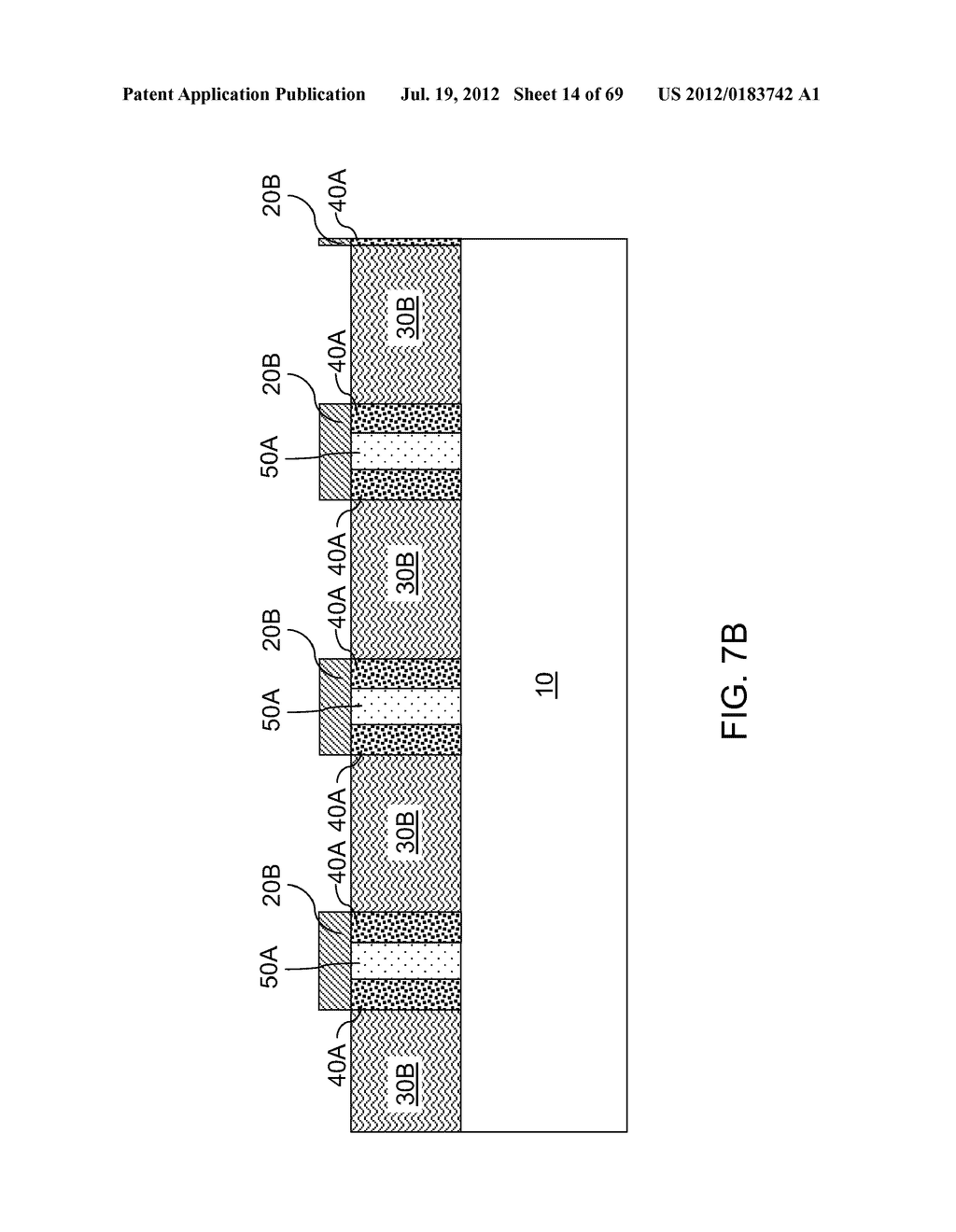 PATTERN FORMATION EMPLOYING SELF-ASSEMBLED MATERIAL - diagram, schematic, and image 15