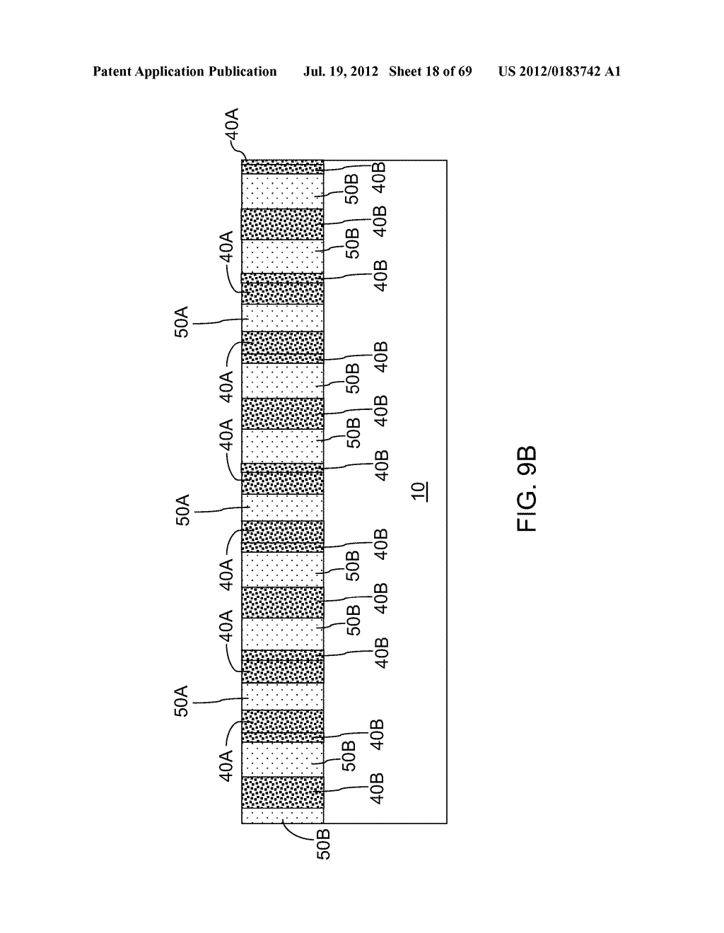 PATTERN FORMATION EMPLOYING SELF-ASSEMBLED MATERIAL - diagram, schematic, and image 19