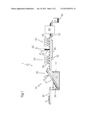 METHOD FOR APPLYING AT LEAST ONE ANTI-CORROSIVE, LIQUID COATING AGENT     COMPRISING METAL PARTICLES TO A WORKPIECE, AND DEVICE THEREFOR diagram and image