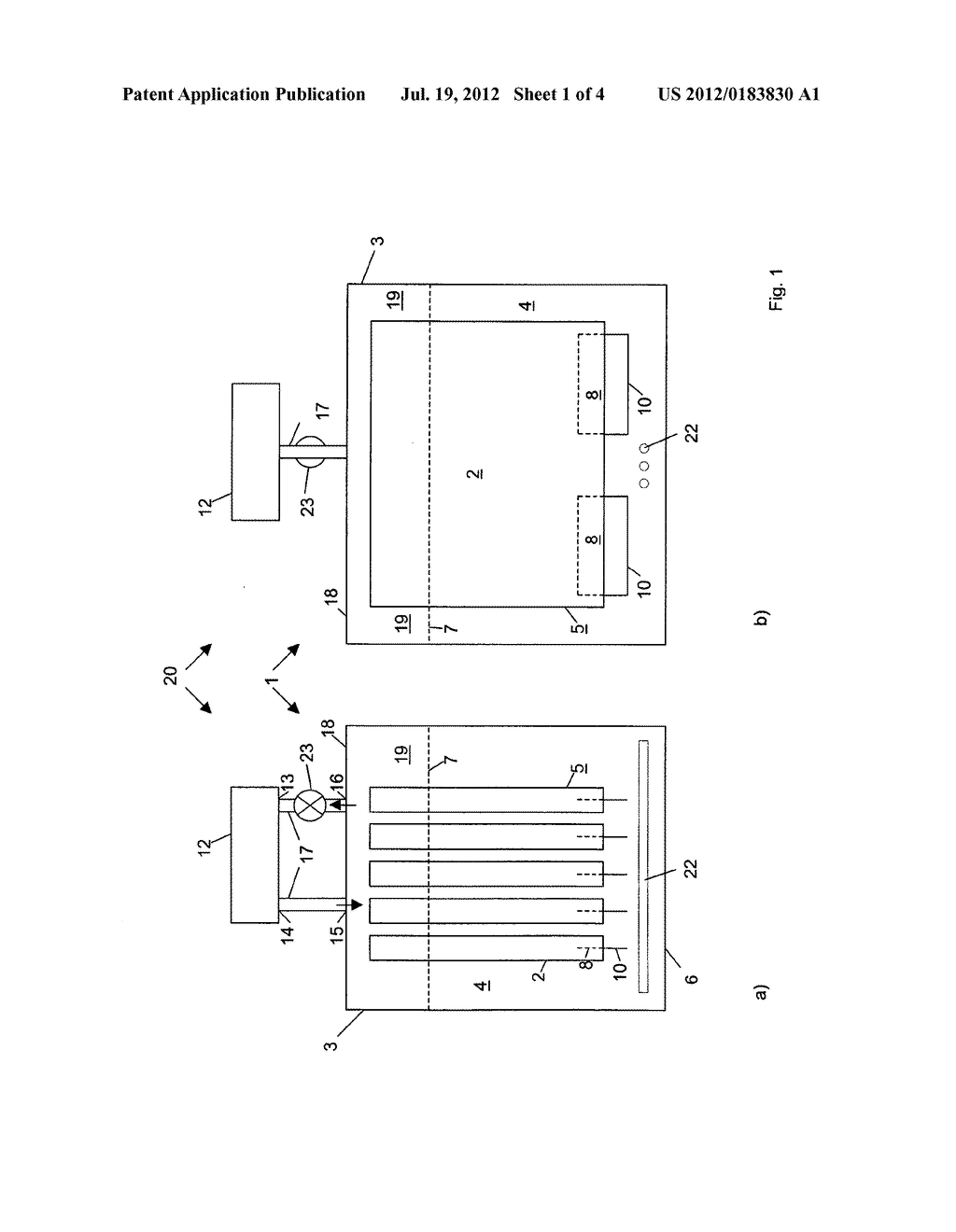 BATTERY HAVING A HOUSING PARTIALLY FILLED WITH COOLING FLUID - diagram, schematic, and image 02