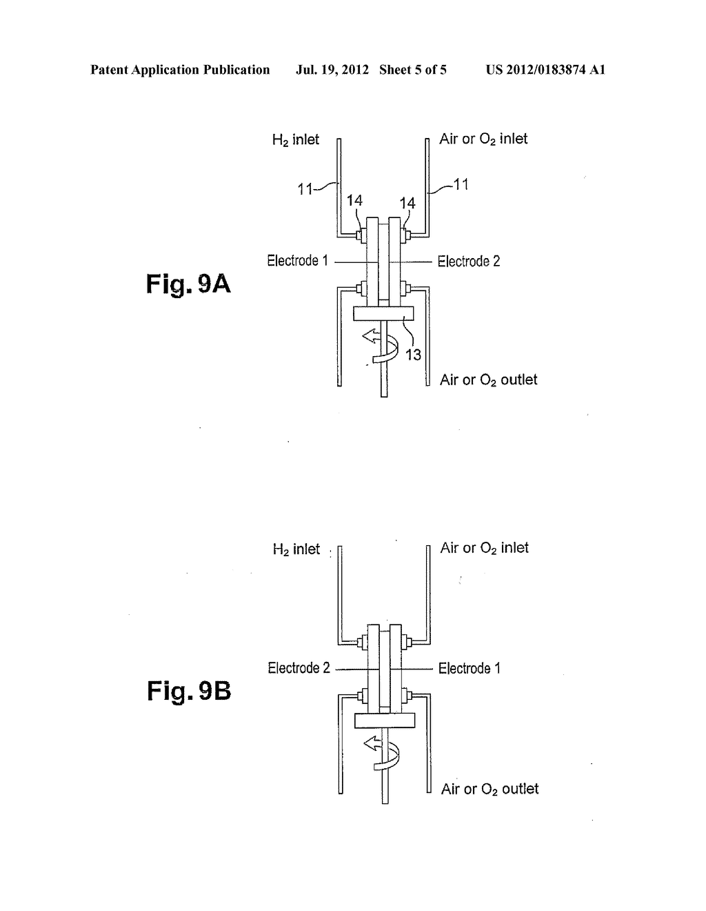 METHOD AND DEVICE FOR INCREASING THE SERVICE LIFE OF A PROTON EXCHANGE     MEMBRANE FUEL CELL - diagram, schematic, and image 06