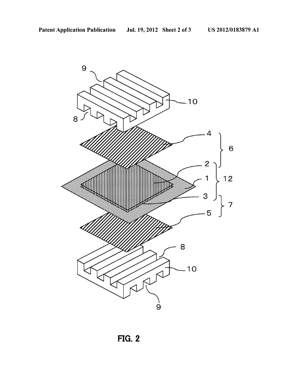 MEMBRANE ELECTRODE ASSEMBLY AND FUEL CELL USING THE SAME - diagram, schematic, and image 03