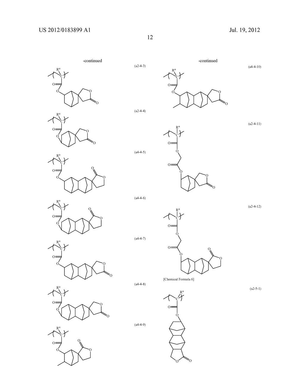 RESIST COMPOSITION AND METHOD OF FORMING RESIST PATTERN - diagram, schematic, and image 13