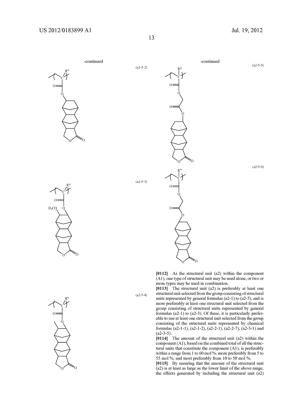 RESIST COMPOSITION AND METHOD OF FORMING RESIST PATTERN - diagram, schematic, and image 14