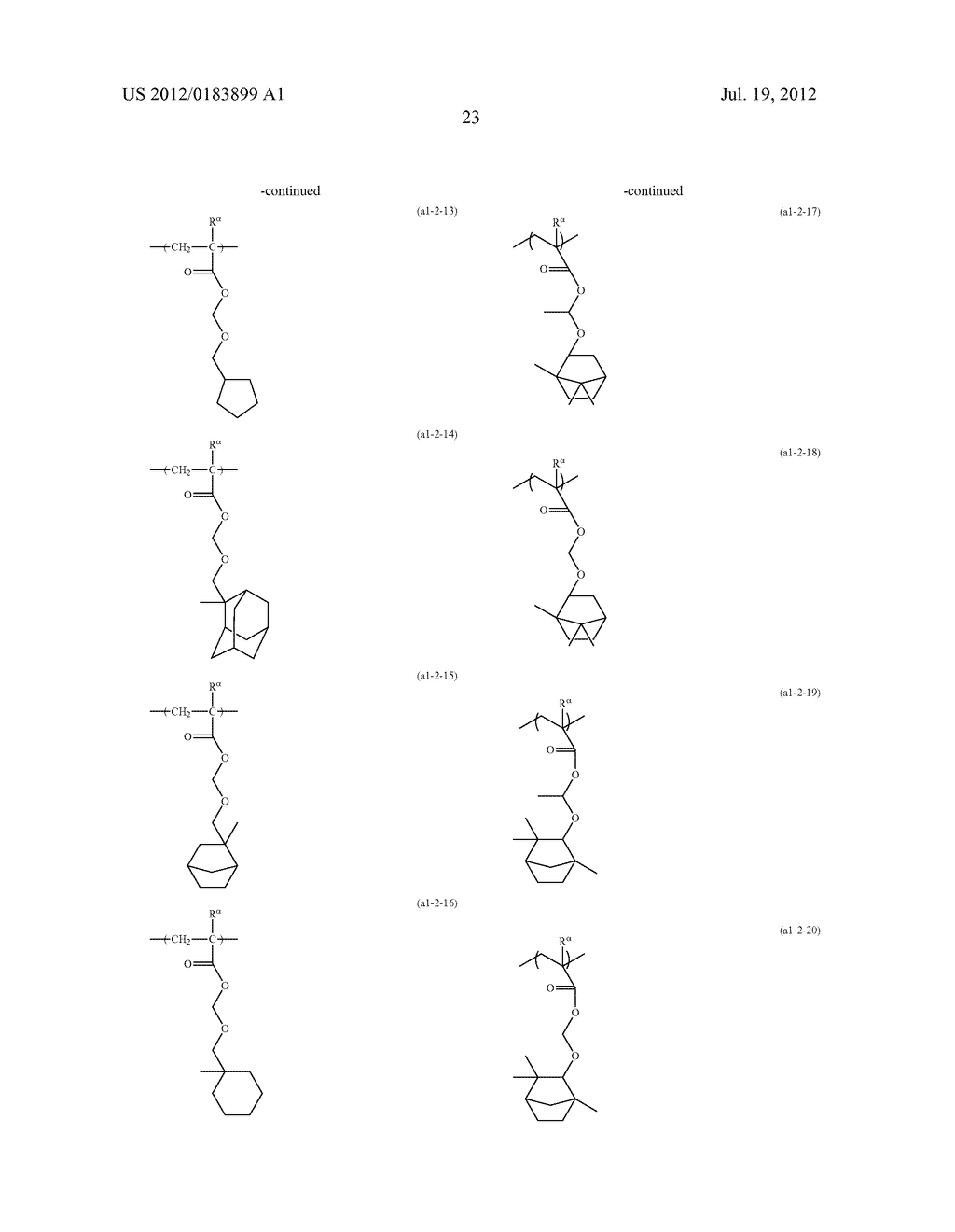 RESIST COMPOSITION AND METHOD OF FORMING RESIST PATTERN - diagram, schematic, and image 24