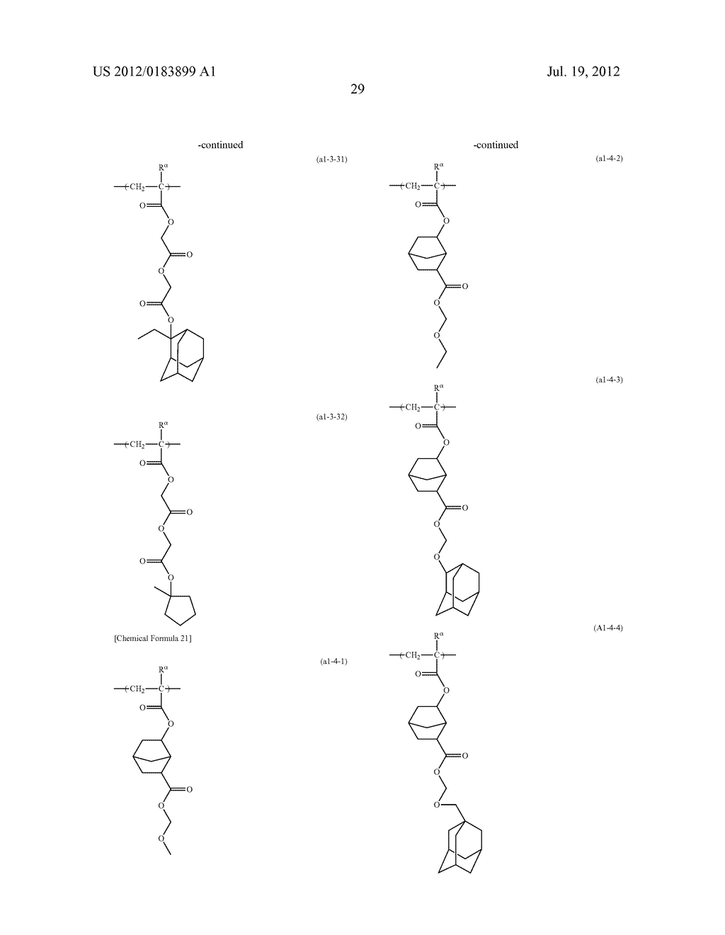 RESIST COMPOSITION AND METHOD OF FORMING RESIST PATTERN - diagram, schematic, and image 30