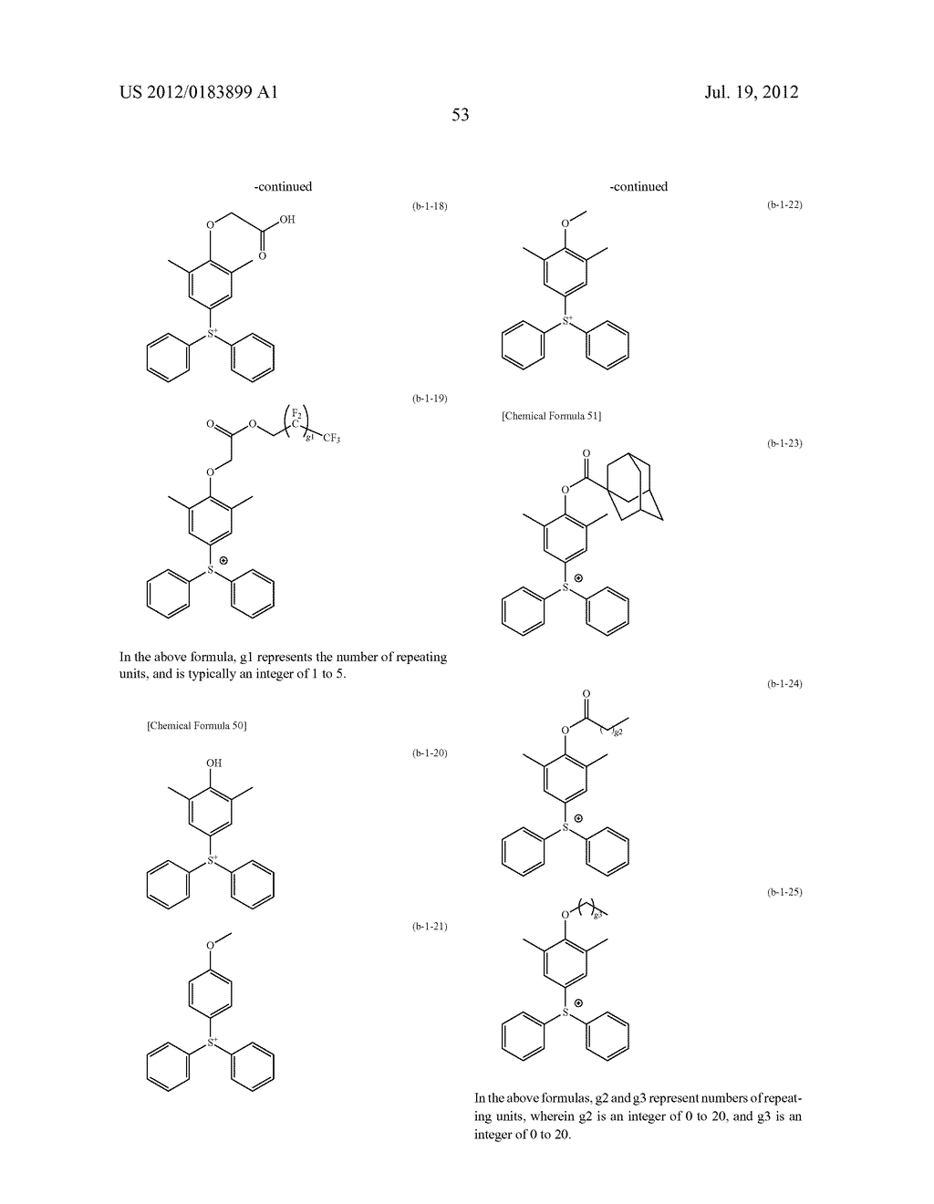 RESIST COMPOSITION AND METHOD OF FORMING RESIST PATTERN - diagram, schematic, and image 54