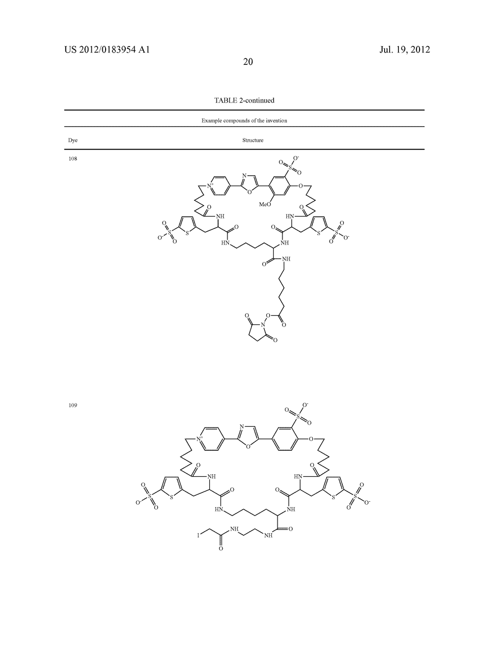 LUMINESCENT DYES WITH A WATER-SOLUBLE INTRAMOLECULAR BRIDGE AND THEIR     BIOLOGICAL CONJUGATES - diagram, schematic, and image 31