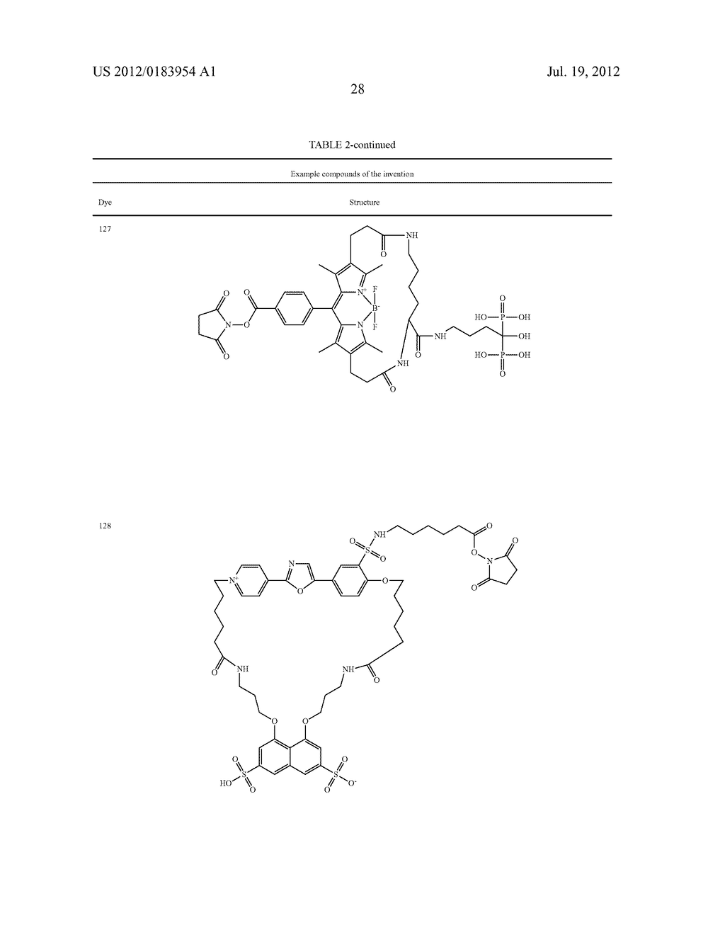 LUMINESCENT DYES WITH A WATER-SOLUBLE INTRAMOLECULAR BRIDGE AND THEIR     BIOLOGICAL CONJUGATES - diagram, schematic, and image 39