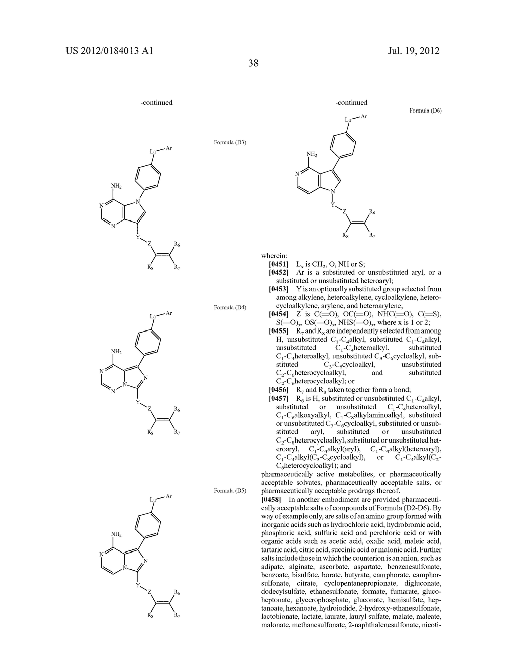 Inhibitors of BMX non-receptor tyrosine kinase - diagram, schematic, and image 46