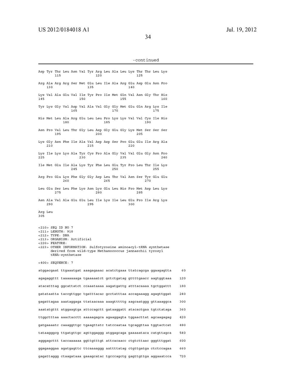 Genetically Programmed Expression of Selectively Sulfated Proteins in     Eubacteria - diagram, schematic, and image 43