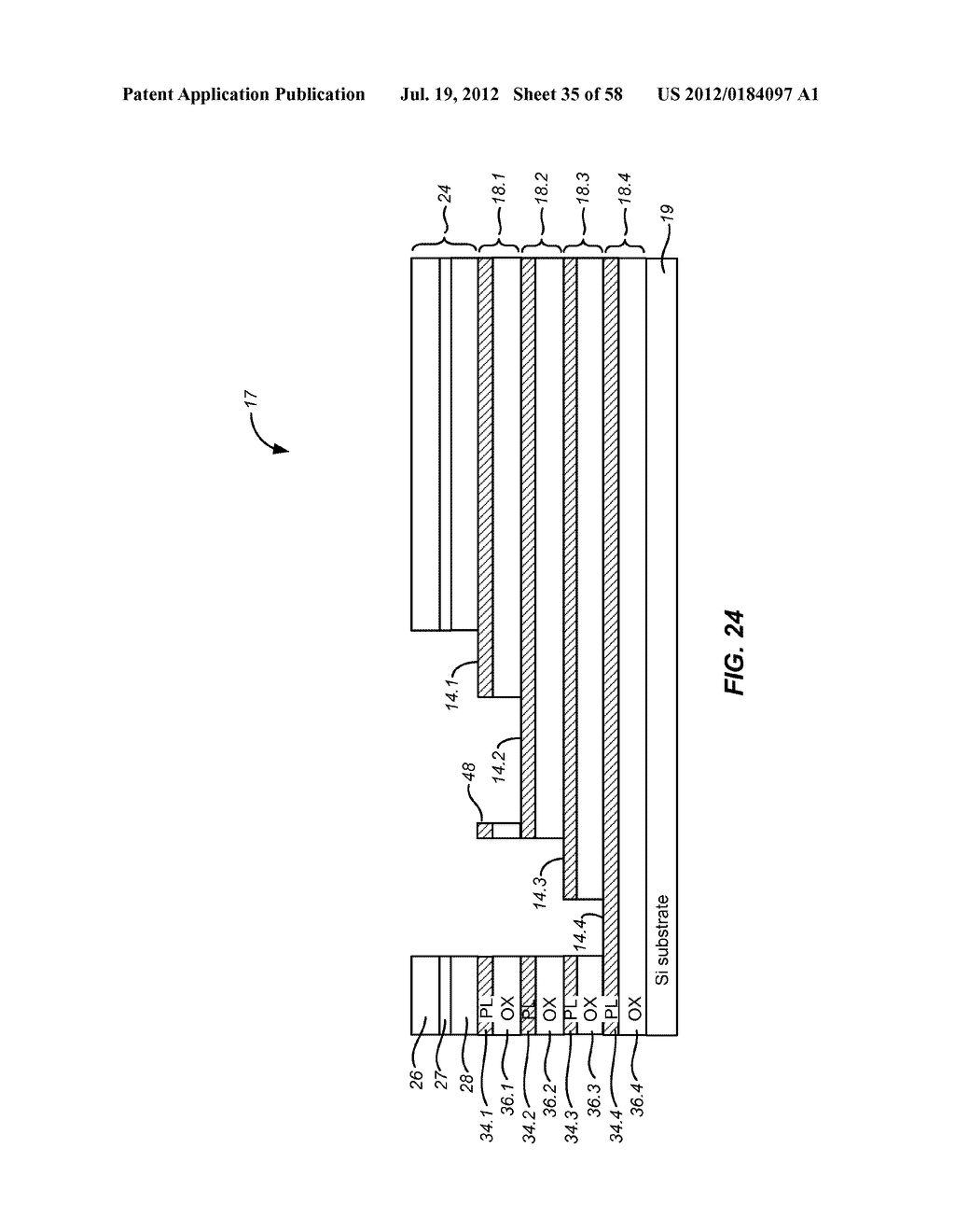 Reduced Number of Masks for IC Device with Stacked Contact Levels - diagram, schematic, and image 36