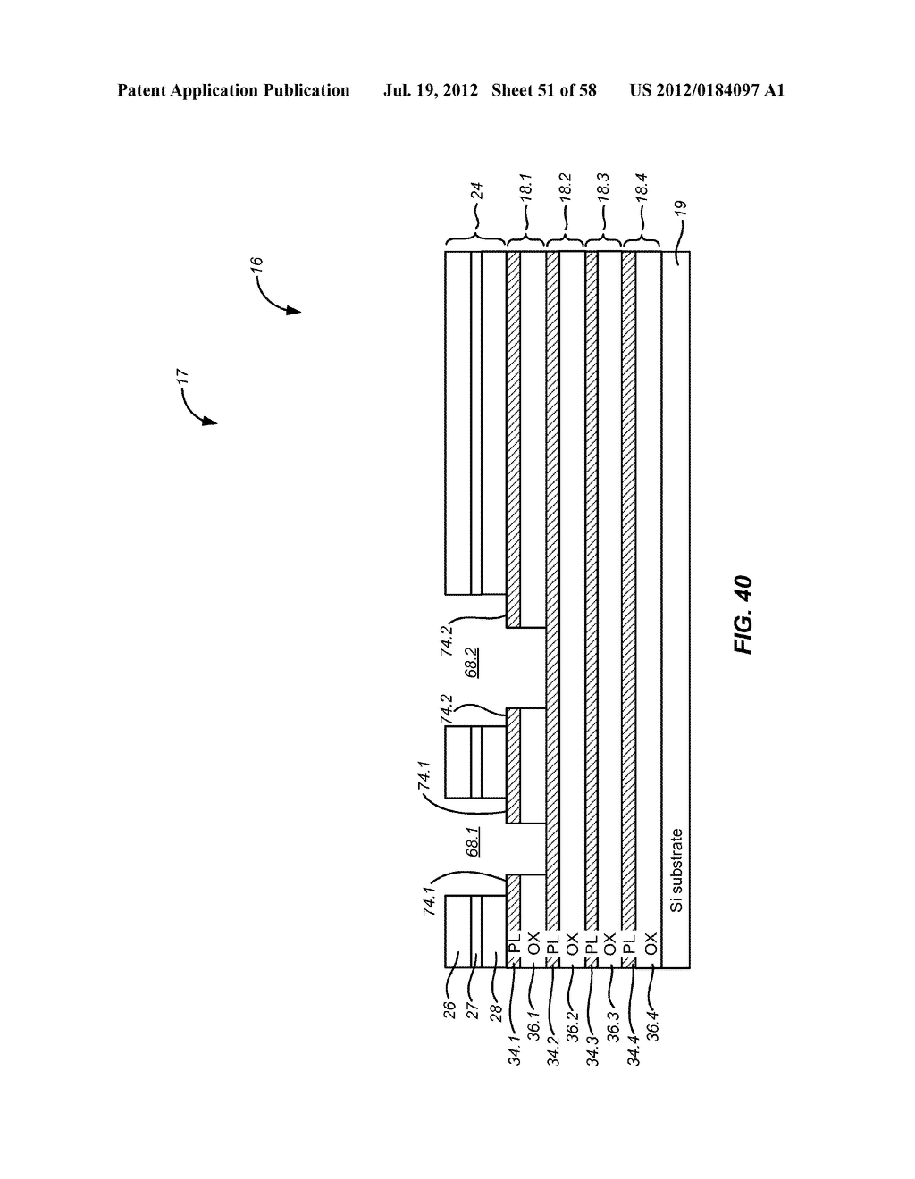 Reduced Number of Masks for IC Device with Stacked Contact Levels - diagram, schematic, and image 52