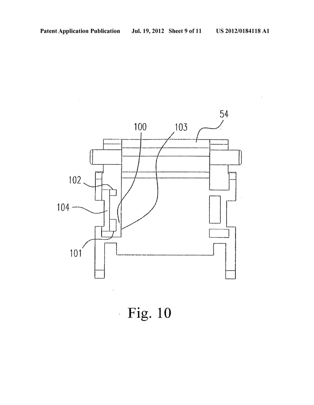 Network jack - diagram, schematic, and image 10