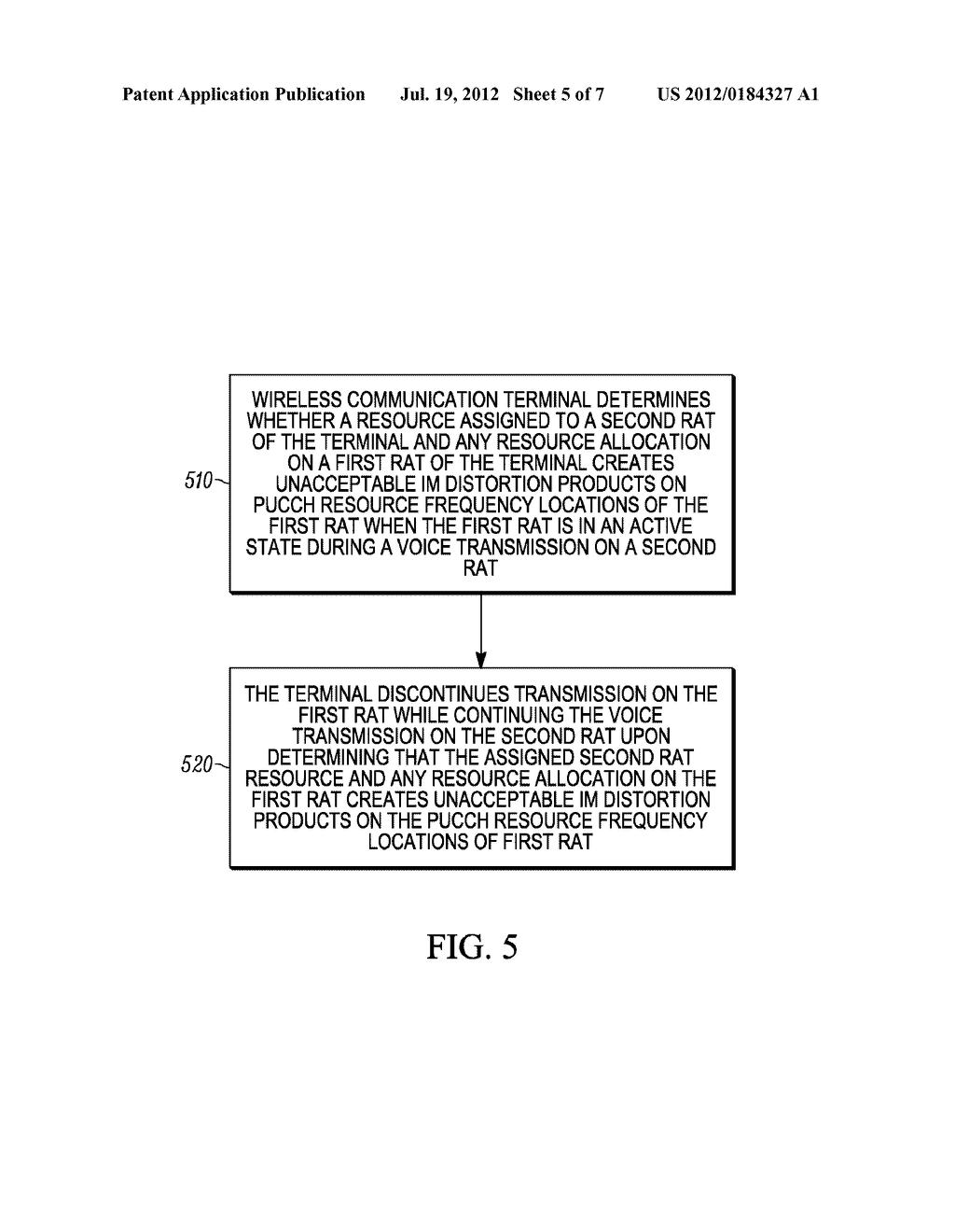 INTER-MODULATION DISTROTION REDUCTION IN MULTI-MODE WIRELESS COMMUNICATION     TERMINAL - diagram, schematic, and image 06