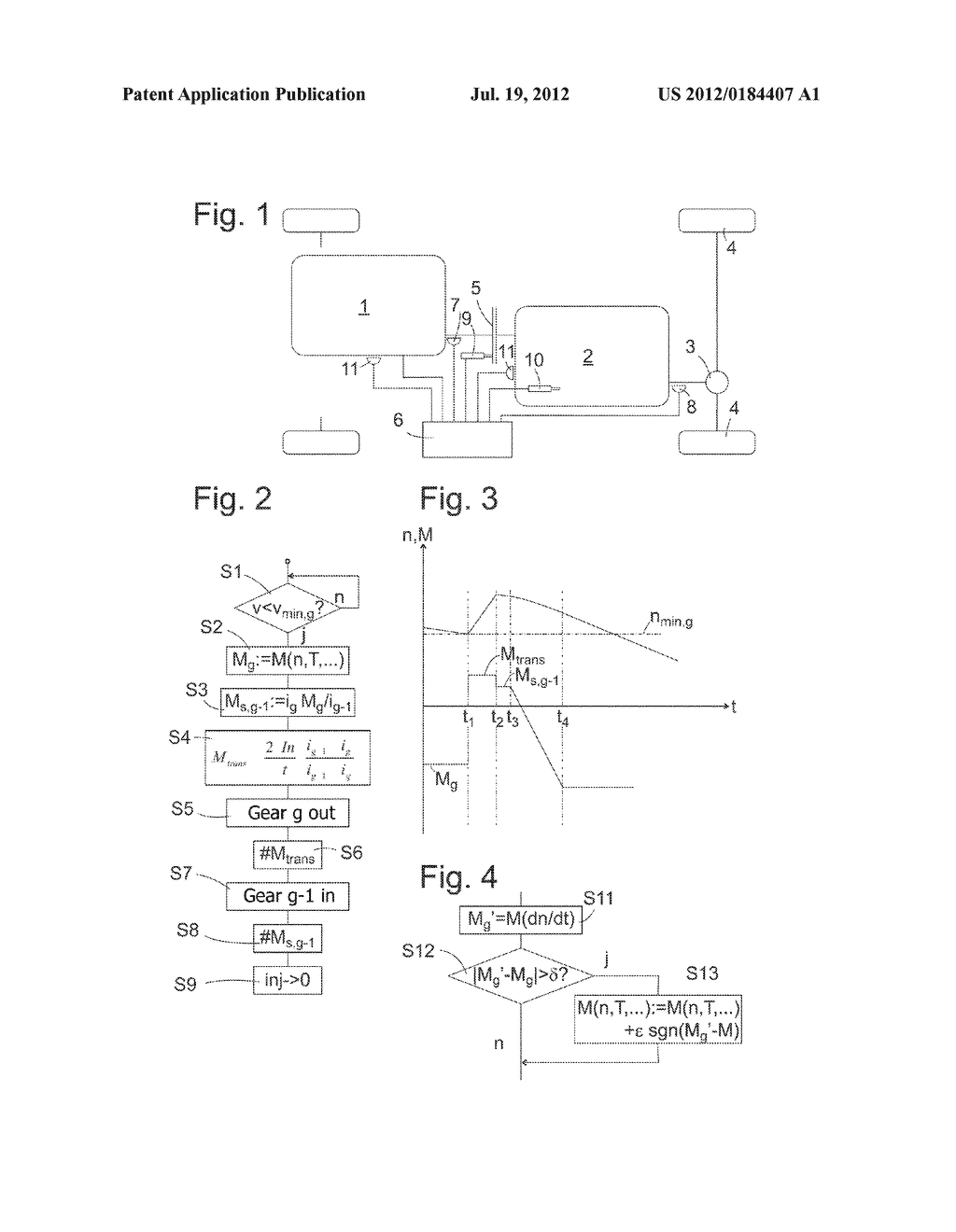 METHOD AND MEANS FOR CONTROLLING THE DOWNSHIFTING - diagram, schematic, and image 02