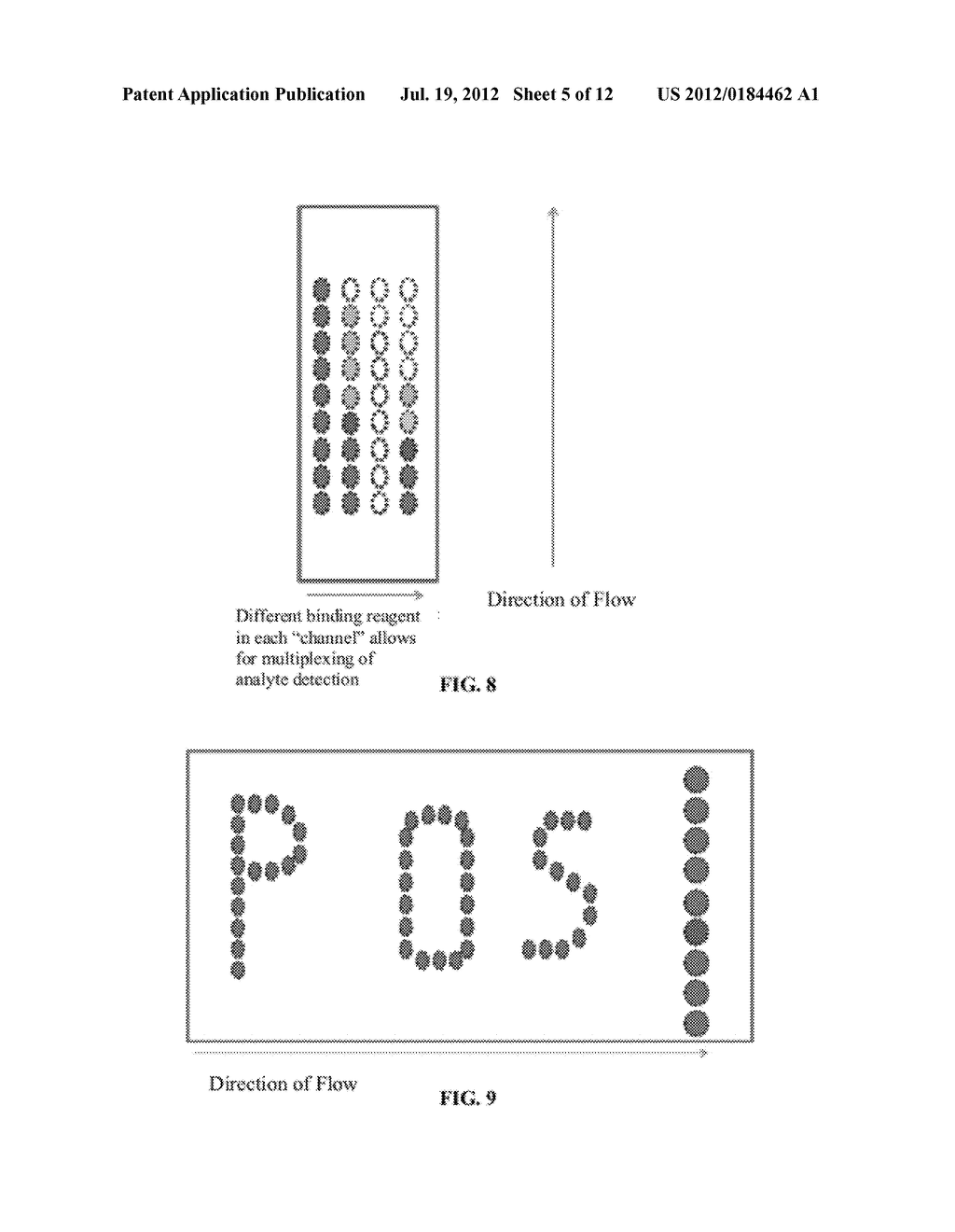 LATERAL FLOW ASSAYS USING TWO DIMENSIONAL FEATURES - diagram, schematic, and image 06