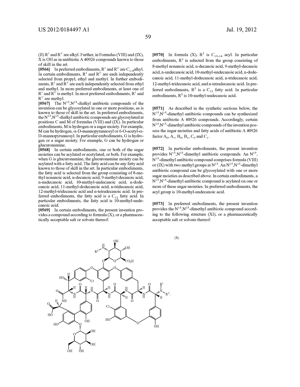 DALBAVANCIN COMPOSITIONS FOR TREATMENT OF BACTERIAL INFECTIONS - diagram, schematic, and image 101