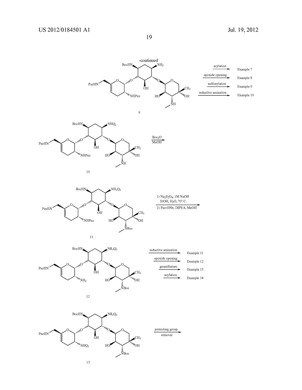 ANTIBACTERIAL AMINOGLYCOSIDE ANALOGS - diagram, schematic, and image 20