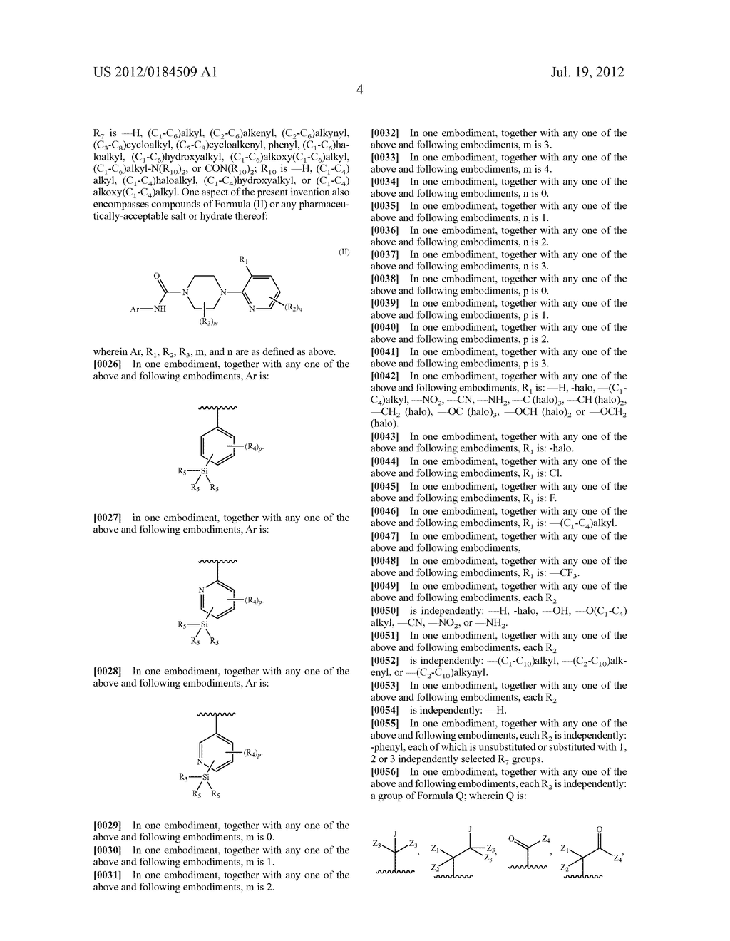 Compounds as TRVP1 Blockers, Pharmaceutical Compositions and Medical Uses     Thereof - diagram, schematic, and image 05