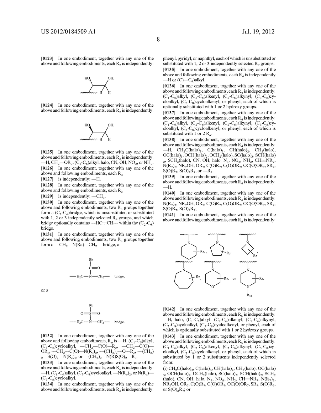Compounds as TRVP1 Blockers, Pharmaceutical Compositions and Medical Uses     Thereof - diagram, schematic, and image 09