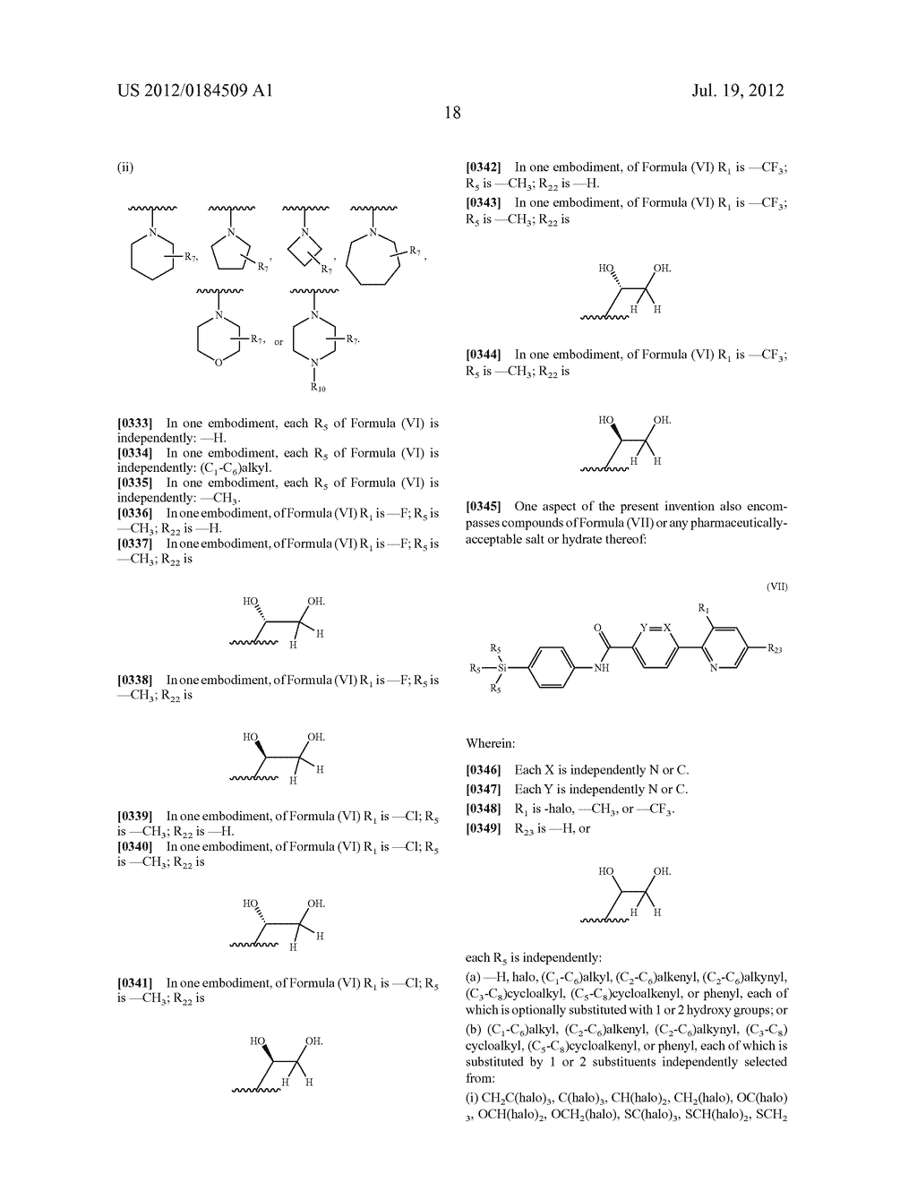 Compounds as TRVP1 Blockers, Pharmaceutical Compositions and Medical Uses     Thereof - diagram, schematic, and image 19