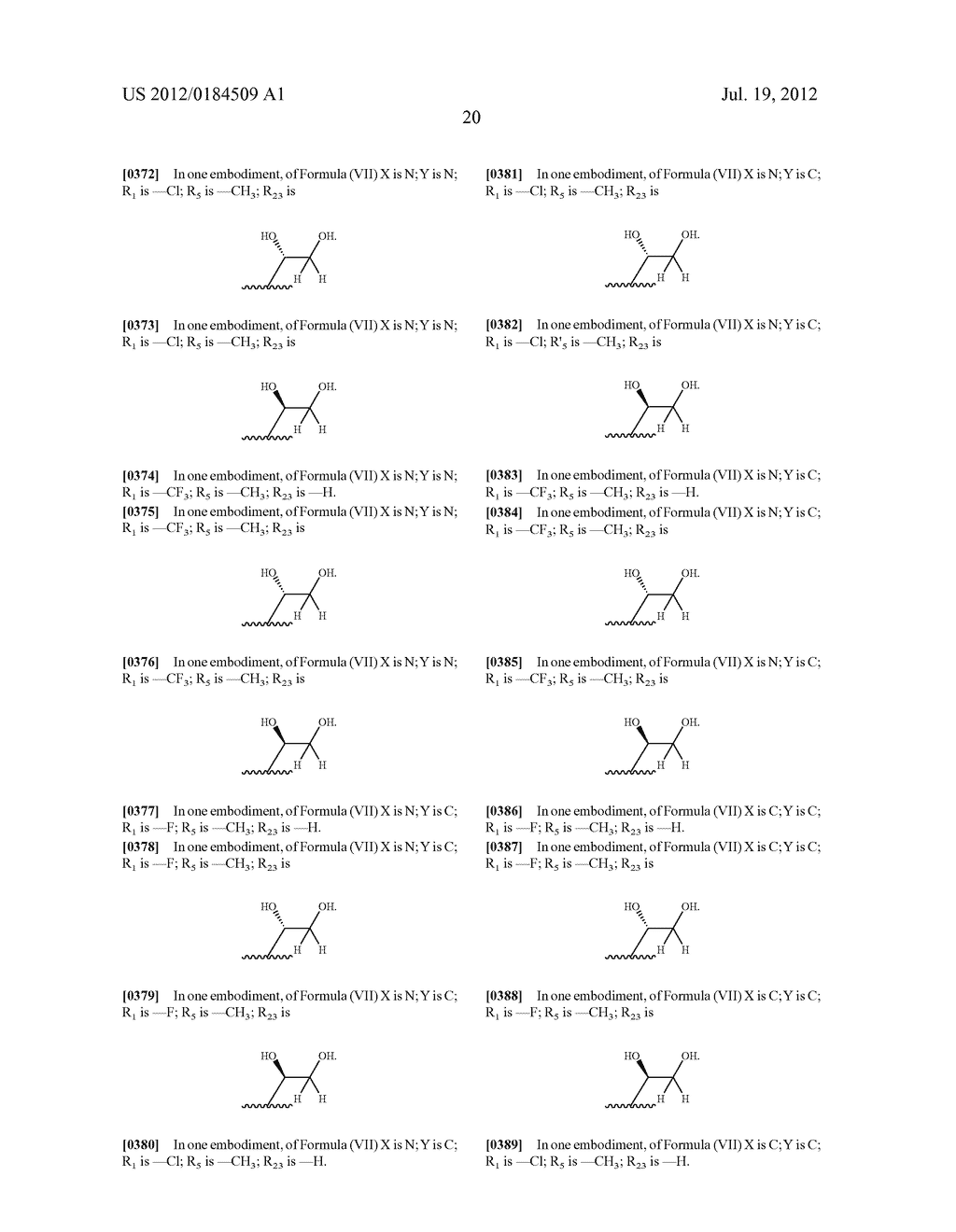 Compounds as TRVP1 Blockers, Pharmaceutical Compositions and Medical Uses     Thereof - diagram, schematic, and image 21