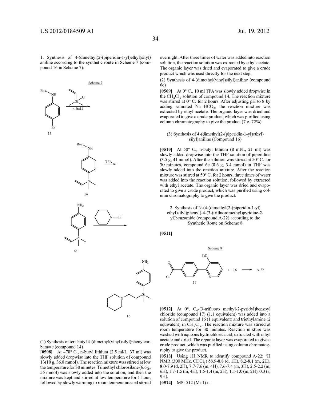 Compounds as TRVP1 Blockers, Pharmaceutical Compositions and Medical Uses     Thereof - diagram, schematic, and image 35