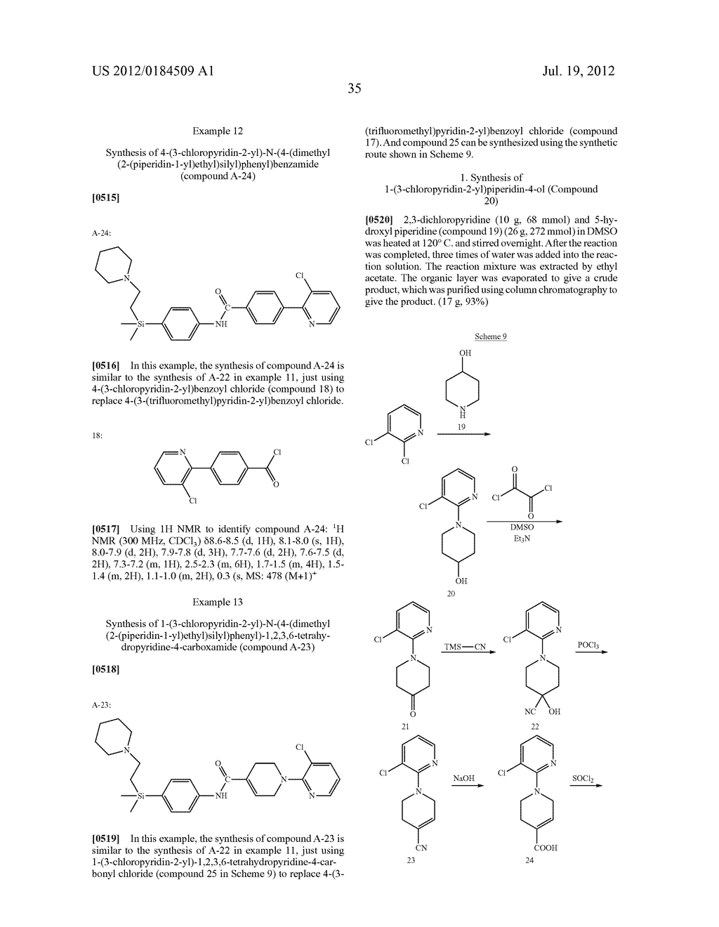 Compounds as TRVP1 Blockers, Pharmaceutical Compositions and Medical Uses     Thereof - diagram, schematic, and image 36