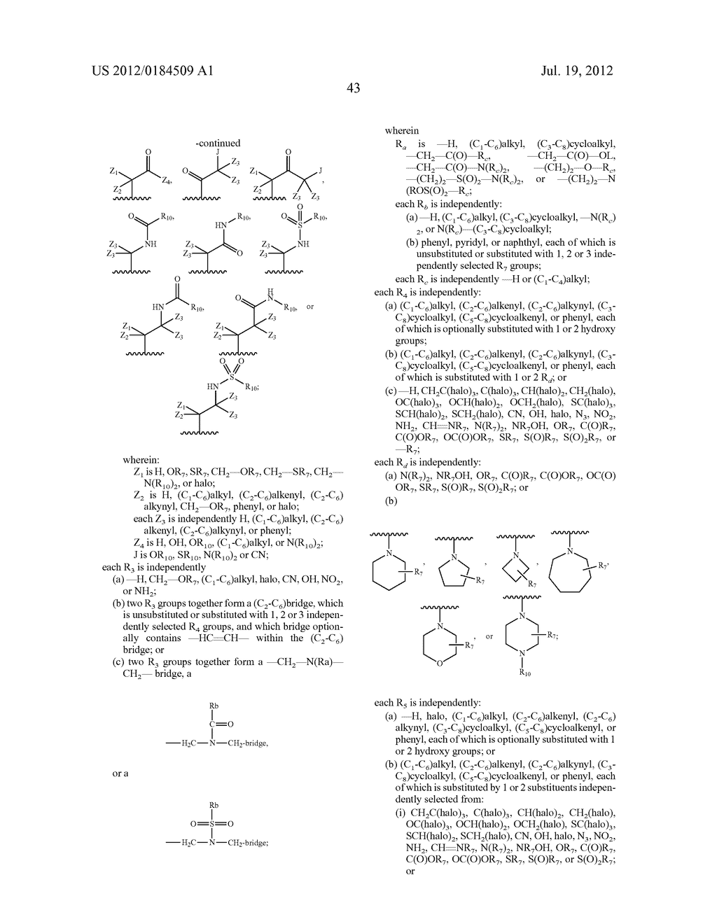 Compounds as TRVP1 Blockers, Pharmaceutical Compositions and Medical Uses     Thereof - diagram, schematic, and image 44