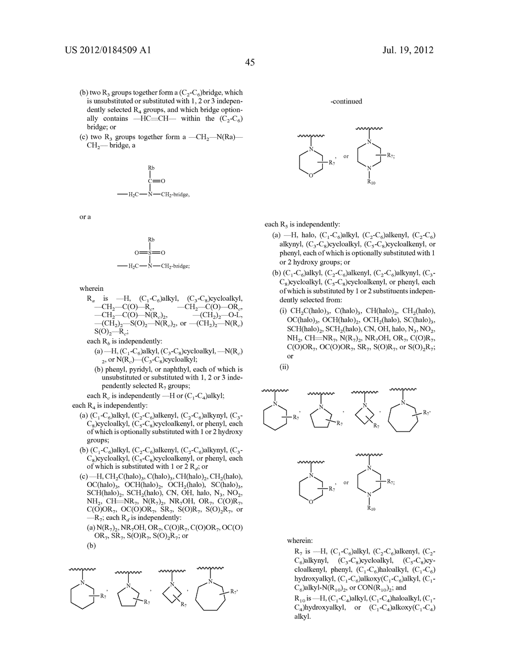 Compounds as TRVP1 Blockers, Pharmaceutical Compositions and Medical Uses     Thereof - diagram, schematic, and image 46