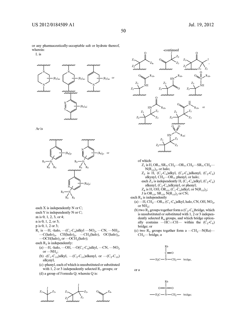 Compounds as TRVP1 Blockers, Pharmaceutical Compositions and Medical Uses     Thereof - diagram, schematic, and image 51