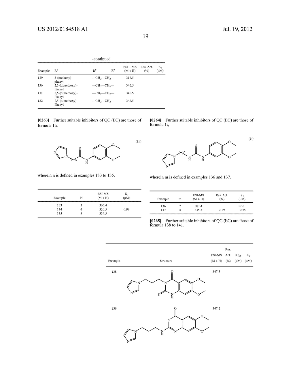 METHODS OF TREATING OR PREVENTING AN INFLAMMATORY DISEASE OR CONDITION     USING GLUTAMINYL CYCLASE INHIBITORS - diagram, schematic, and image 69