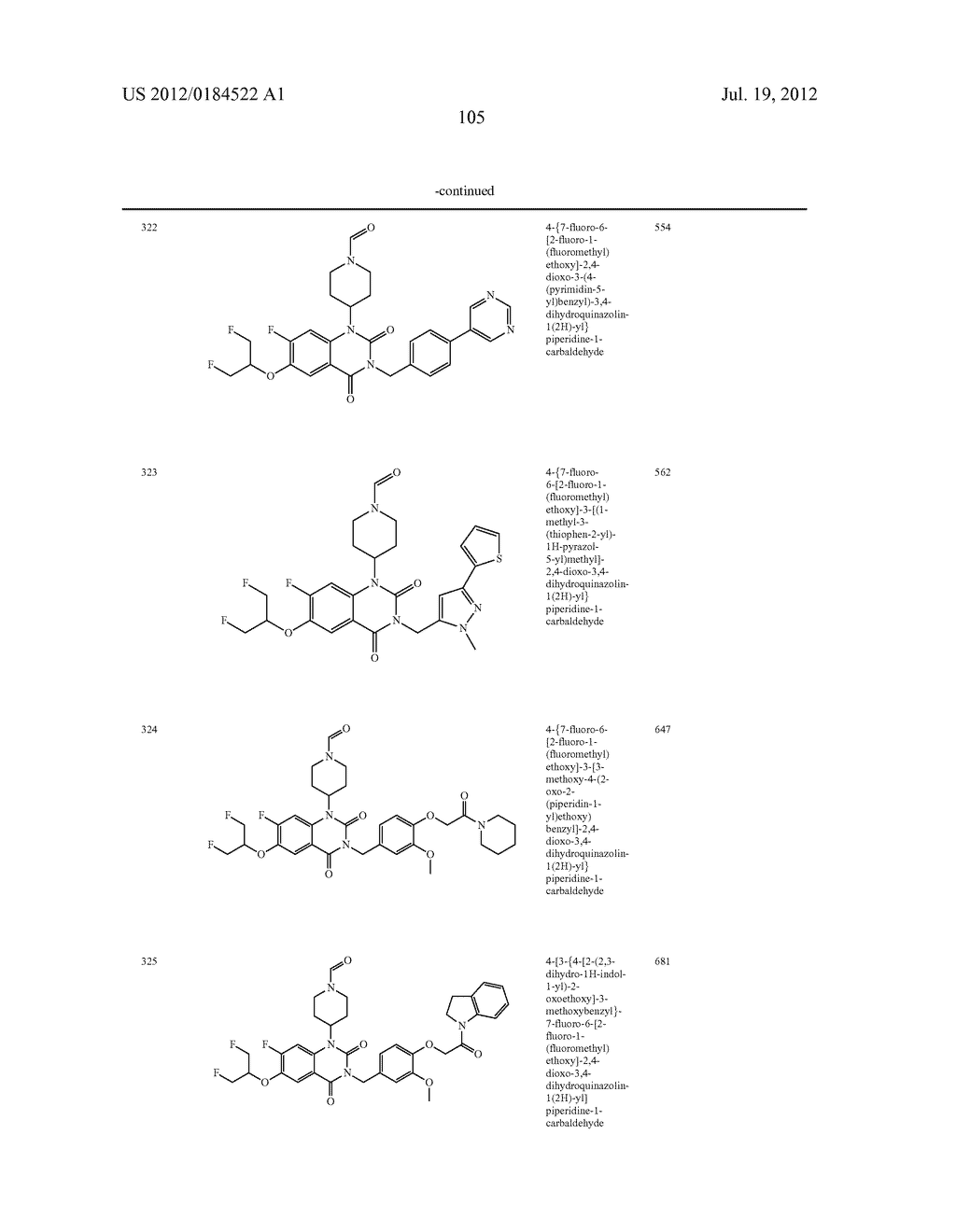 THERAPEUTIC APPLICATIONS IN THE CARDIOVASCULAR FIELD OF QUINAZOLINEDIONE     DERIVATIVES - diagram, schematic, and image 106