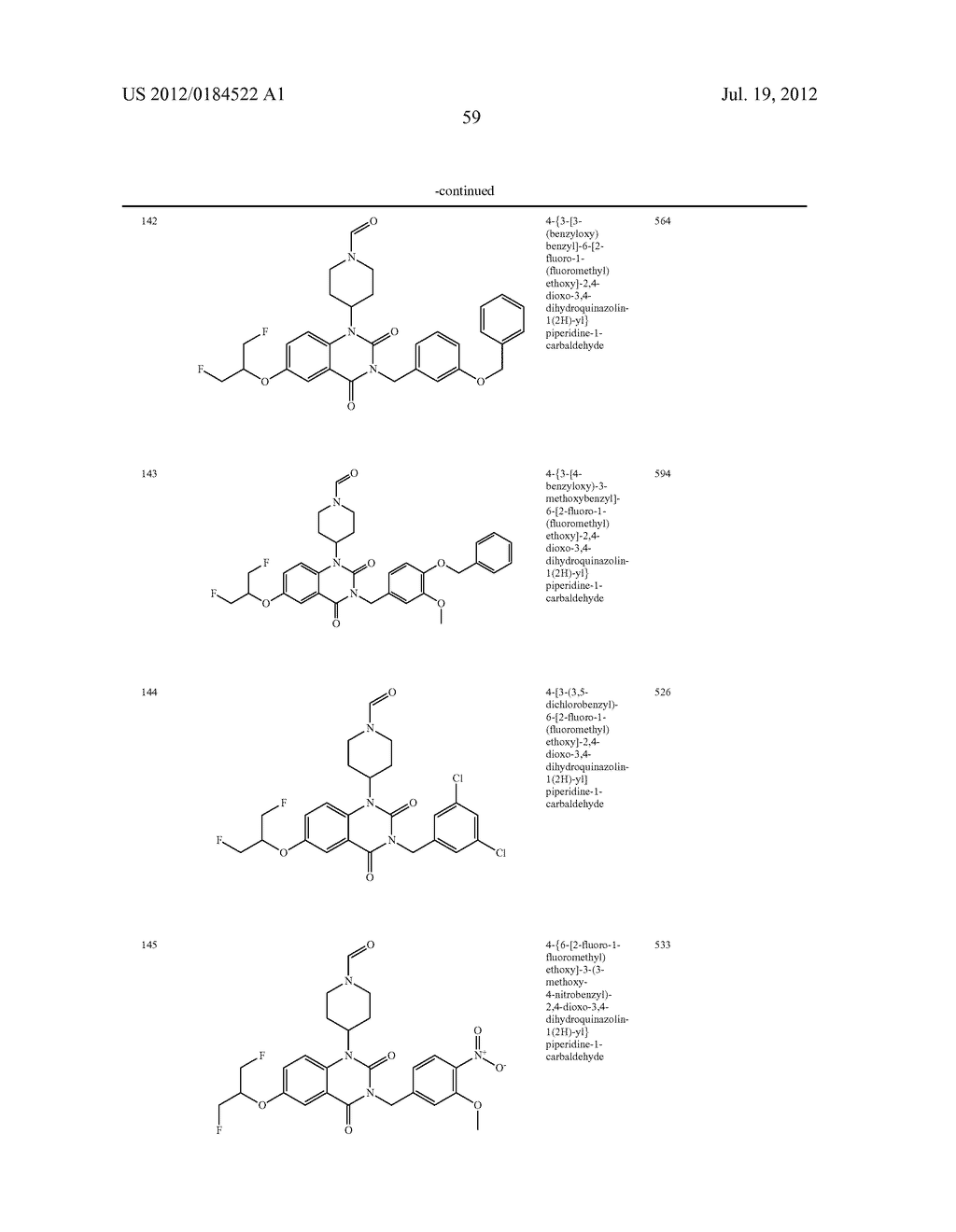 THERAPEUTIC APPLICATIONS IN THE CARDIOVASCULAR FIELD OF QUINAZOLINEDIONE     DERIVATIVES - diagram, schematic, and image 60